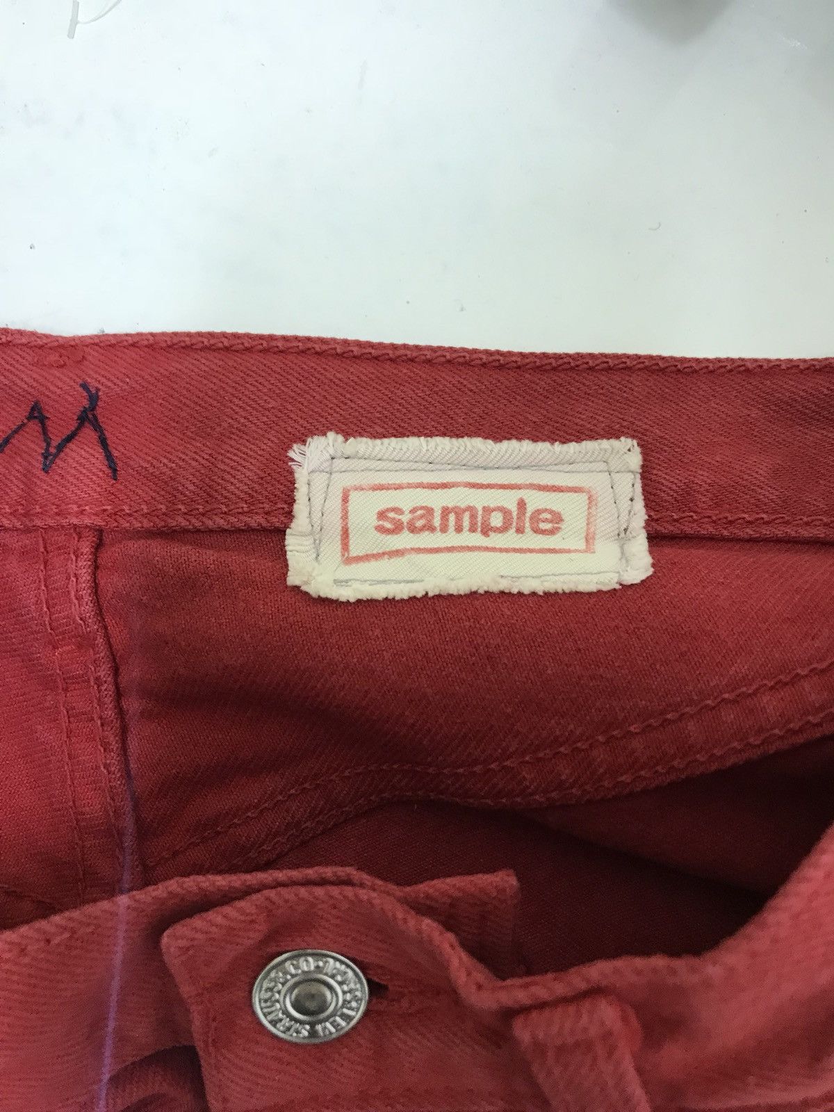 Levi's Made & Crafted Vtg 90s Levi’s 501 Rebuild Side Striped B. Kliban Regular Size US 29 - 17 Thumbnail