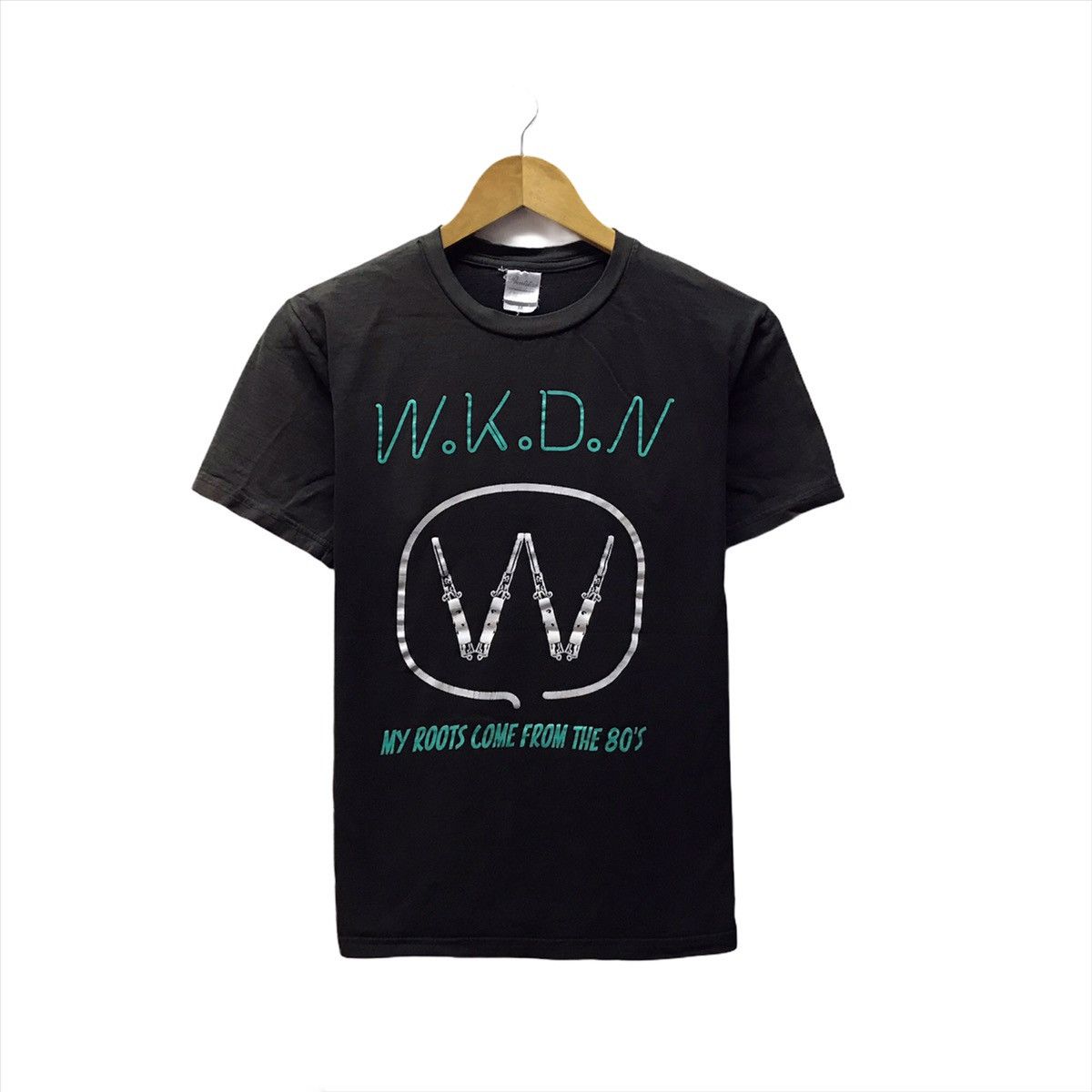 Band Tees × Vintage Vintage WKDN Shirt Crew Neck Punk Rock Size US S / EU 44-46 / 1 - 2 Thumbnail