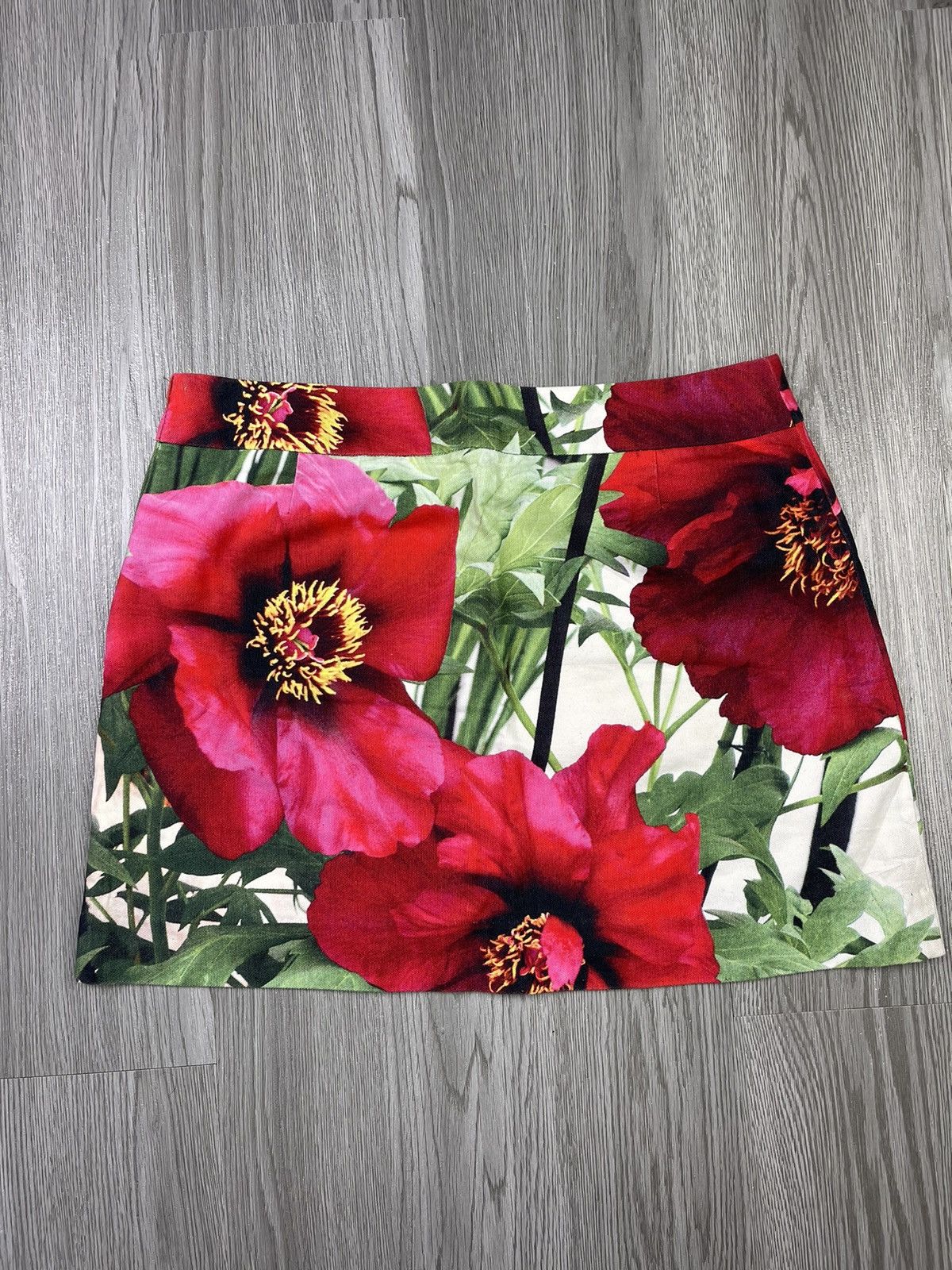 Paul Smith Chelsea Garden S/S 2010 X Paul Smith Floral mini skirt Size 29" - 4 Thumbnail