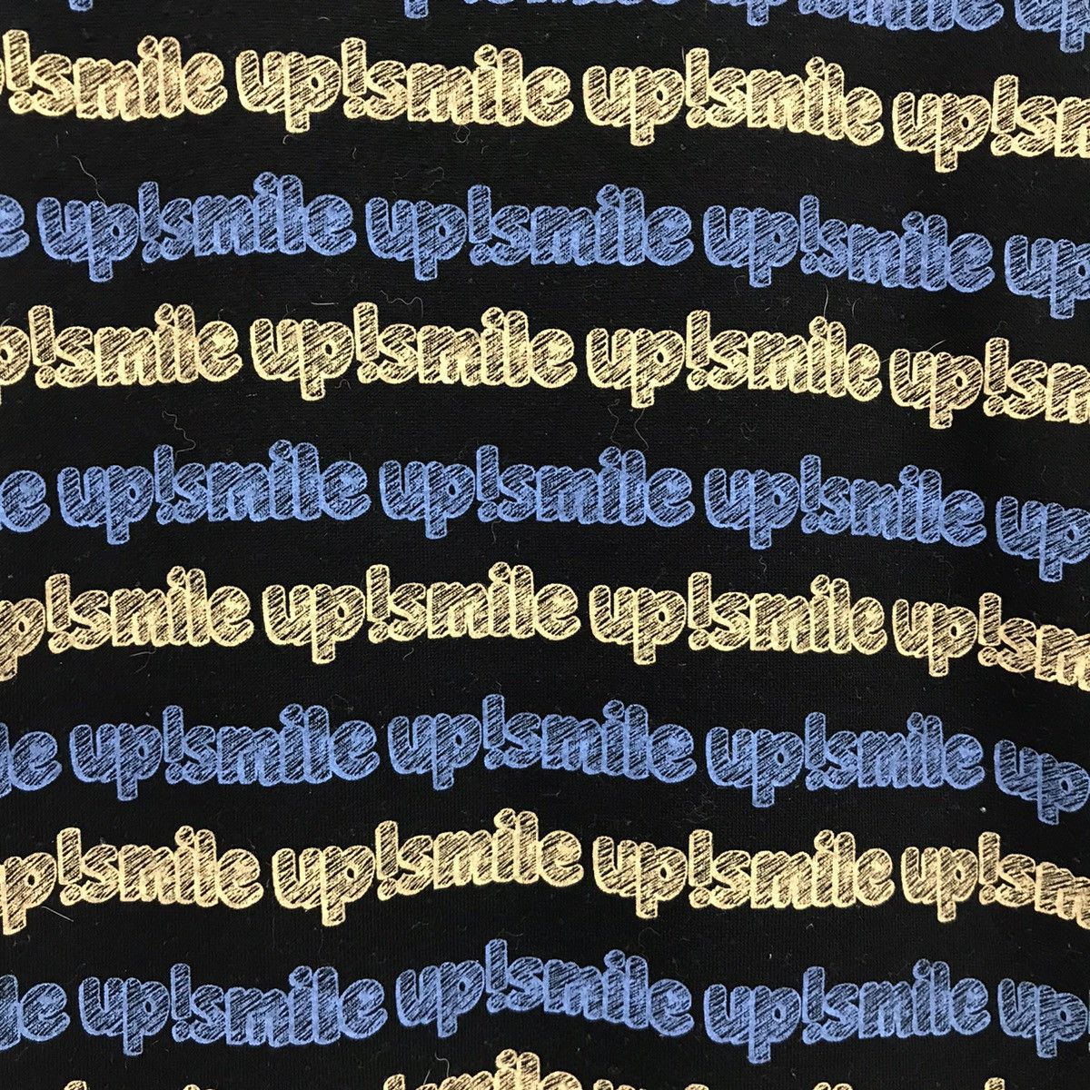 Japanese Brand × Vintage Japanese Brand Up Smile Stripes Sweatshirt Size US M / EU 48-50 / 2 - 7 Thumbnail
