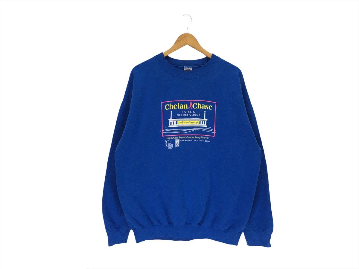 Sports Specialties × Vintage Vintage Chelan&Chase 5K Run Oct 2008 Sweatshirt Size US L / EU 52-54 / 3 - 1 Thumbnail