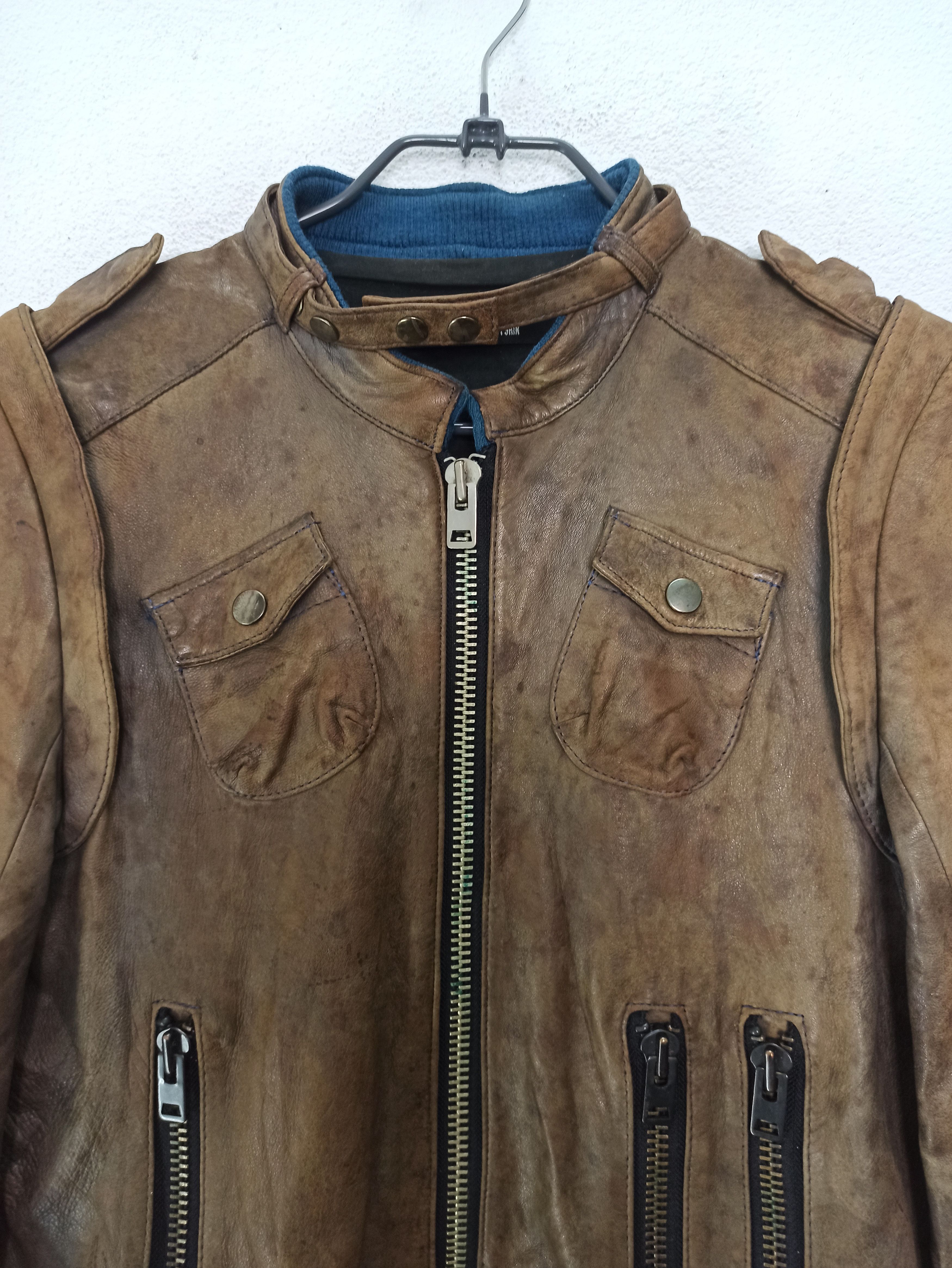 Diet Butcher Slim Skin Biker Leather Jacket Diet Butcher Slim Skin Made In Japan Size US S / EU 44-46 / 1 - 8 Thumbnail