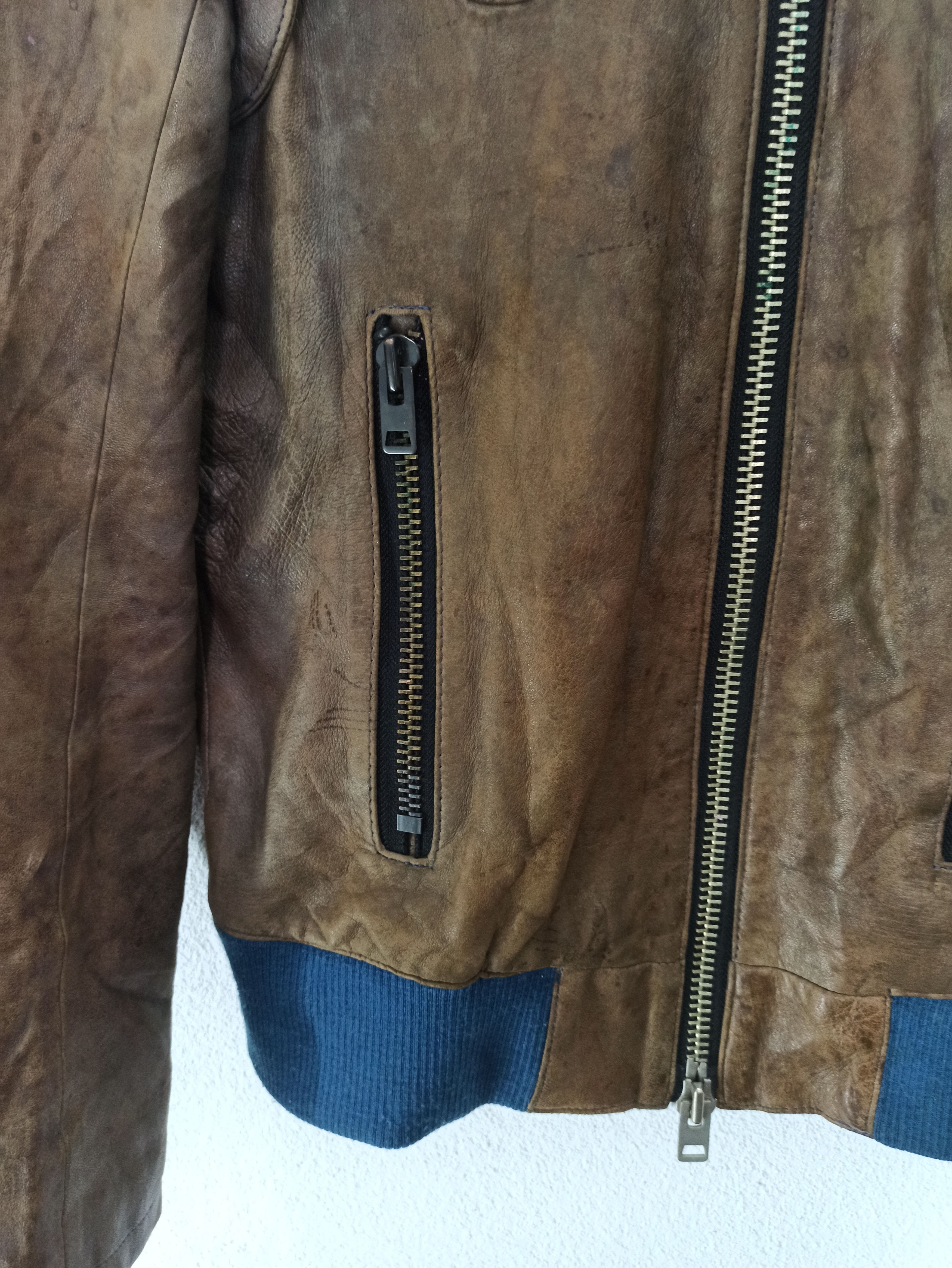 Diet Butcher Slim Skin Biker Leather Jacket Diet Butcher Slim Skin Made In Japan Size US S / EU 44-46 / 1 - 10 Thumbnail