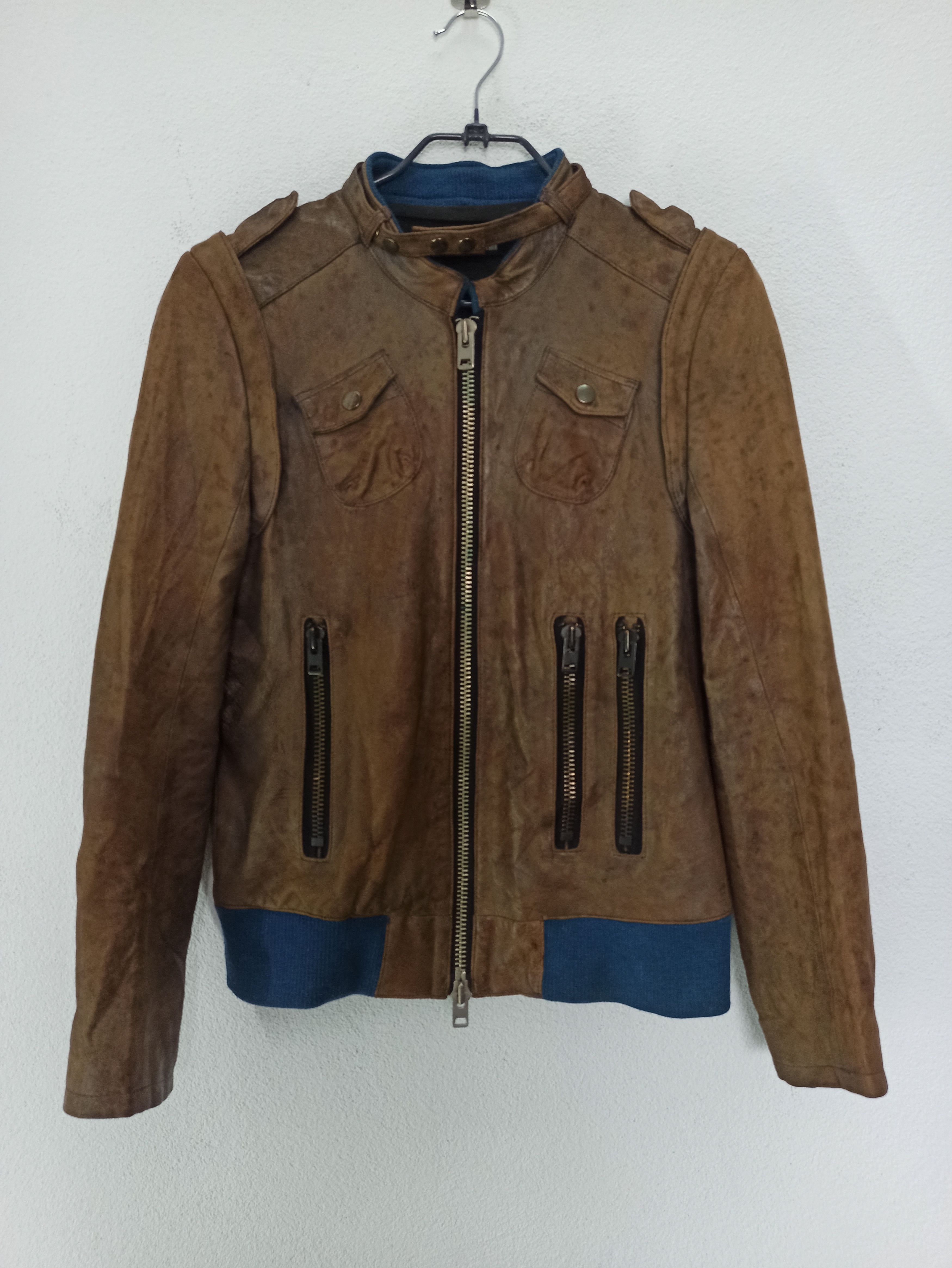 Diet Butcher Slim Skin Biker Leather Jacket Diet Butcher Slim Skin Made In Japan Size US S / EU 44-46 / 1 - 2 Thumbnail
