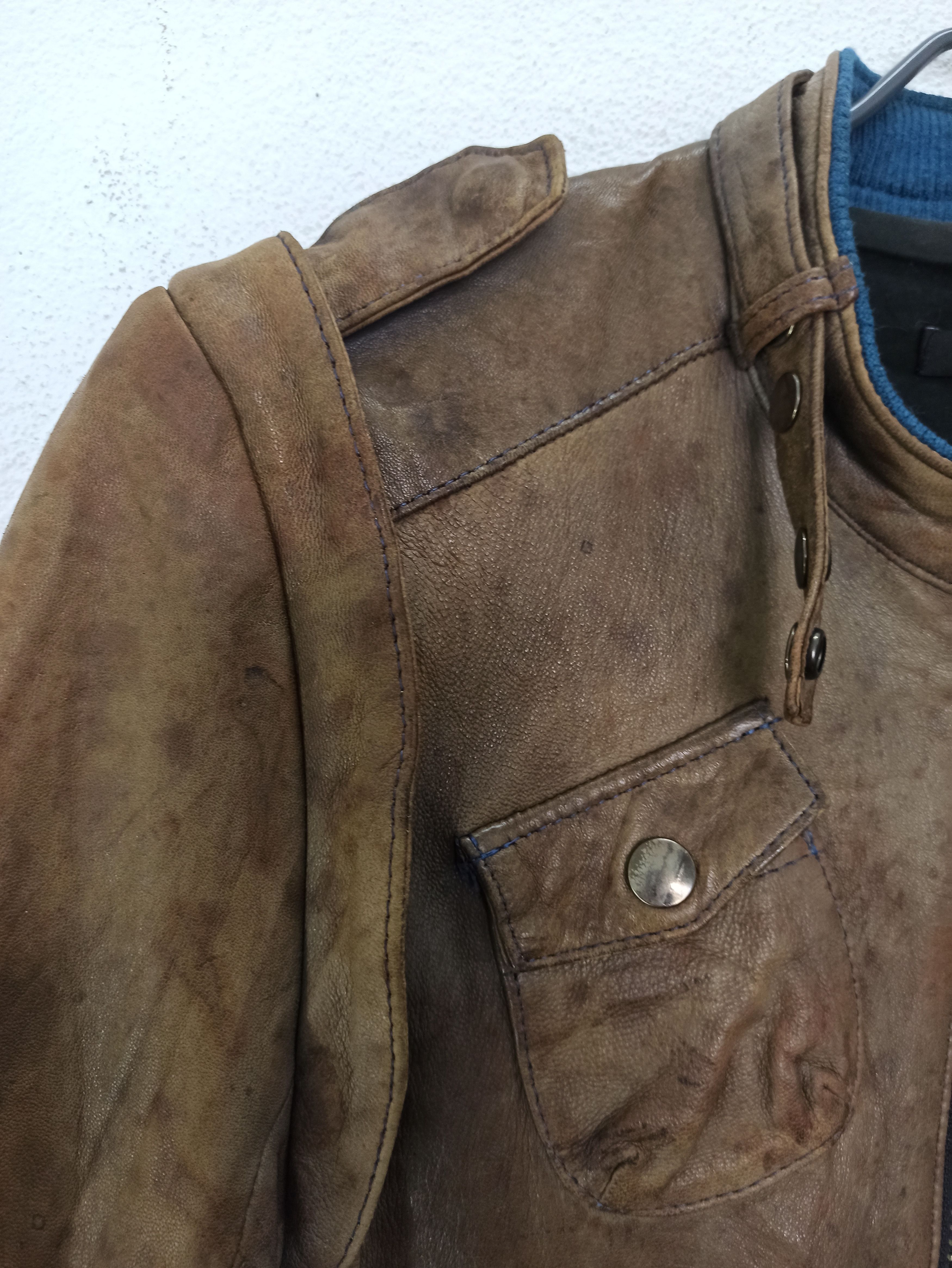 Diet Butcher Slim Skin Biker Leather Jacket Diet Butcher Slim Skin Made In Japan Size US S / EU 44-46 / 1 - 7 Thumbnail