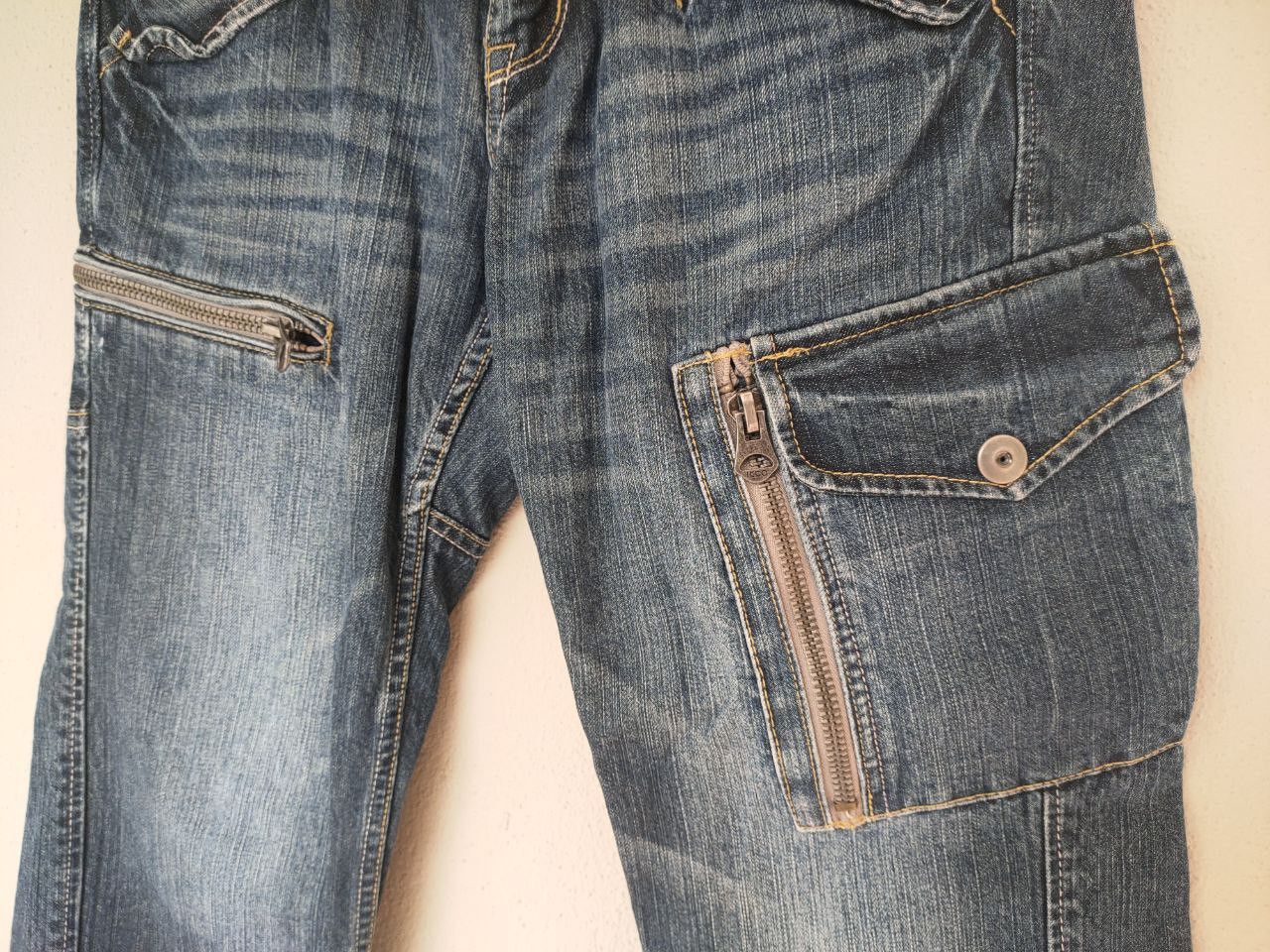 Japanese Brand icca Cargo Drop Denim Size US 30 / EU 46 - 3 Thumbnail