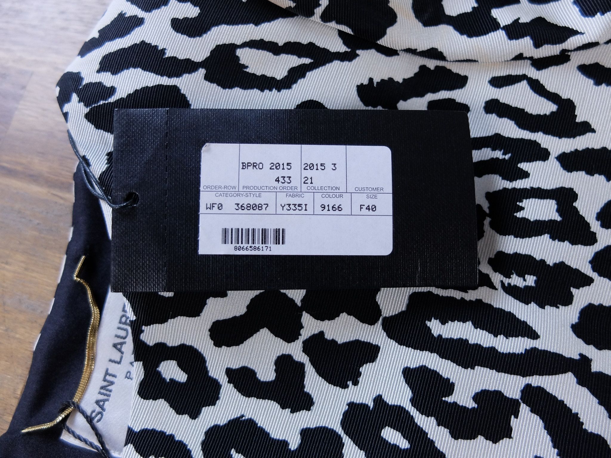 Saint Laurent Paris SAINT LAURENT leopard animal print mini dress 40 FR / 8 US q Size M / US 6-8 / IT 42-44 - 4 Thumbnail