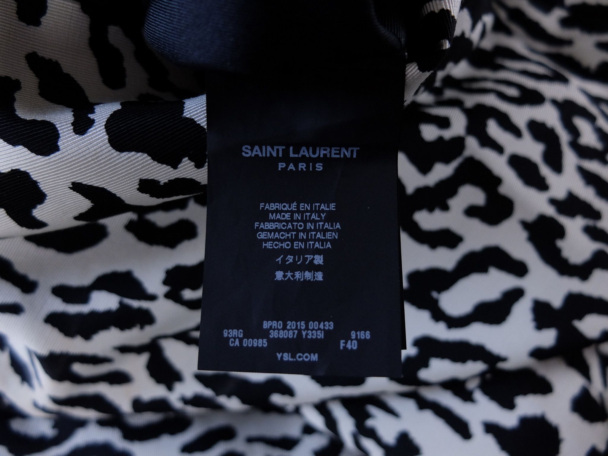 Saint Laurent Paris SAINT LAURENT leopard animal print mini dress 40 FR / 8 US q Size M / US 6-8 / IT 42-44 - 6 Thumbnail
