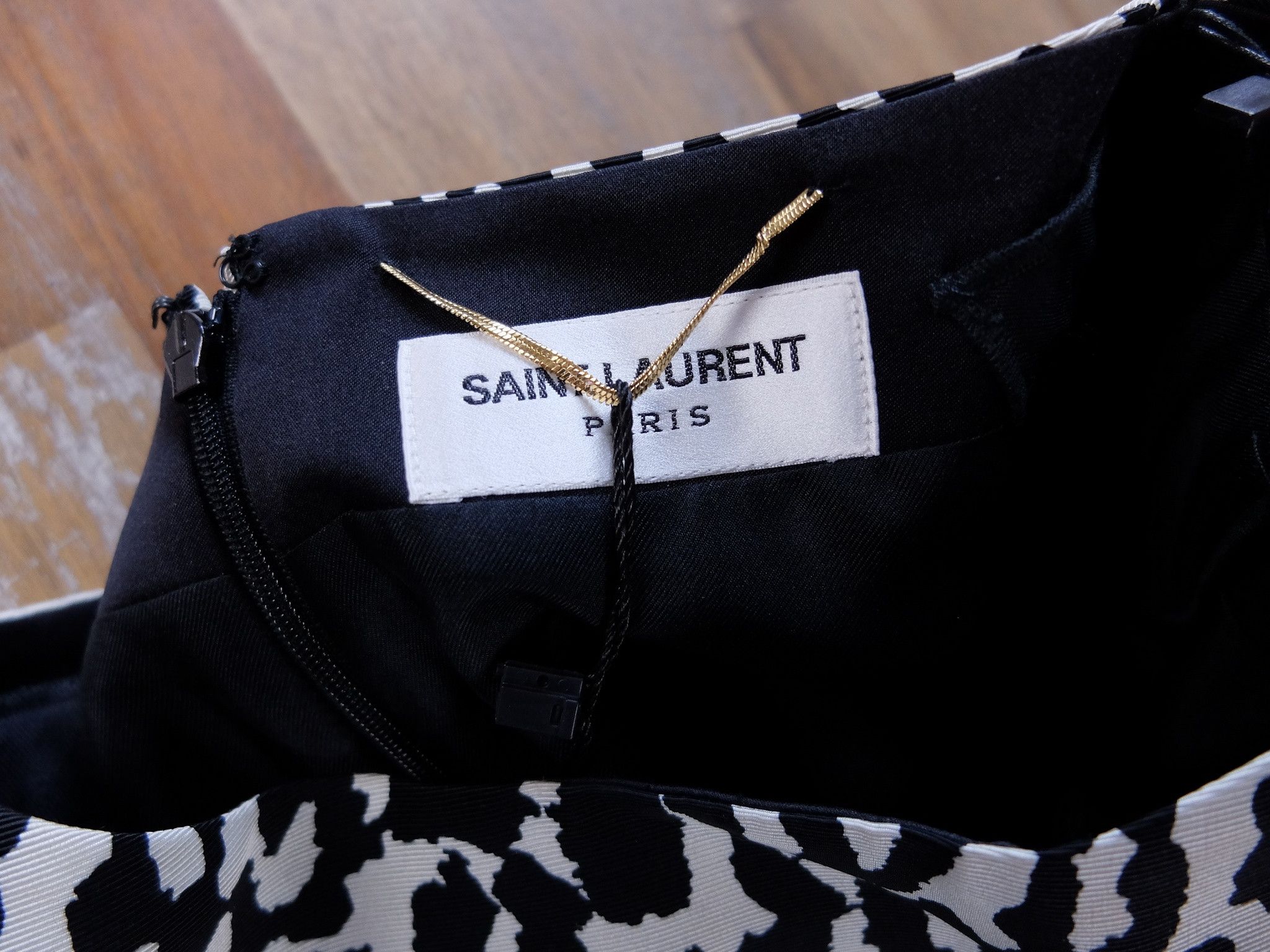 Saint Laurent Paris SAINT LAURENT leopard animal print mini dress 40 FR / 8 US q Size M / US 6-8 / IT 42-44 - 5 Thumbnail