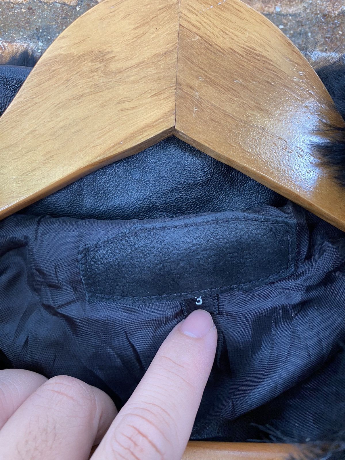 JACKROSE Vtg JACKROSE Japan (W) sheepskin rabbit fur puffer leather Size US M / EU 48-50 / 2 - 12 Thumbnail
