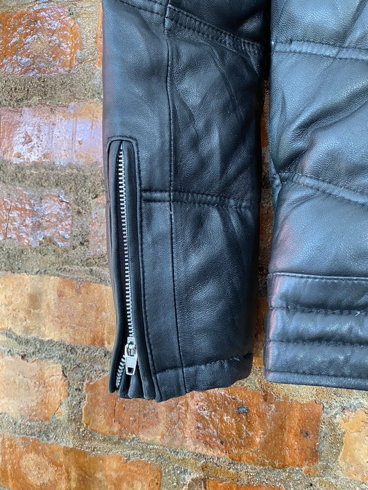 JACKROSE Vtg JACKROSE Japan (W) sheepskin rabbit fur puffer leather Size US M / EU 48-50 / 2 - 6 Thumbnail