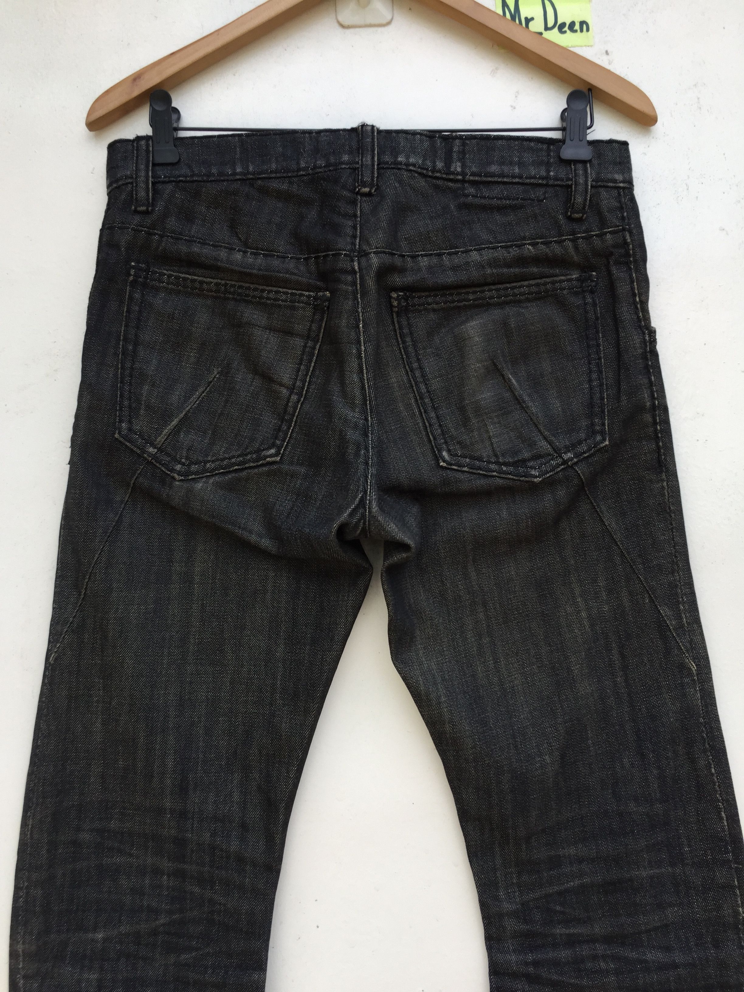 Attachment Archival ATTACHMENT Kazuyuki Kumagai Curve Denim Jeans Size US 31 - 19 Thumbnail