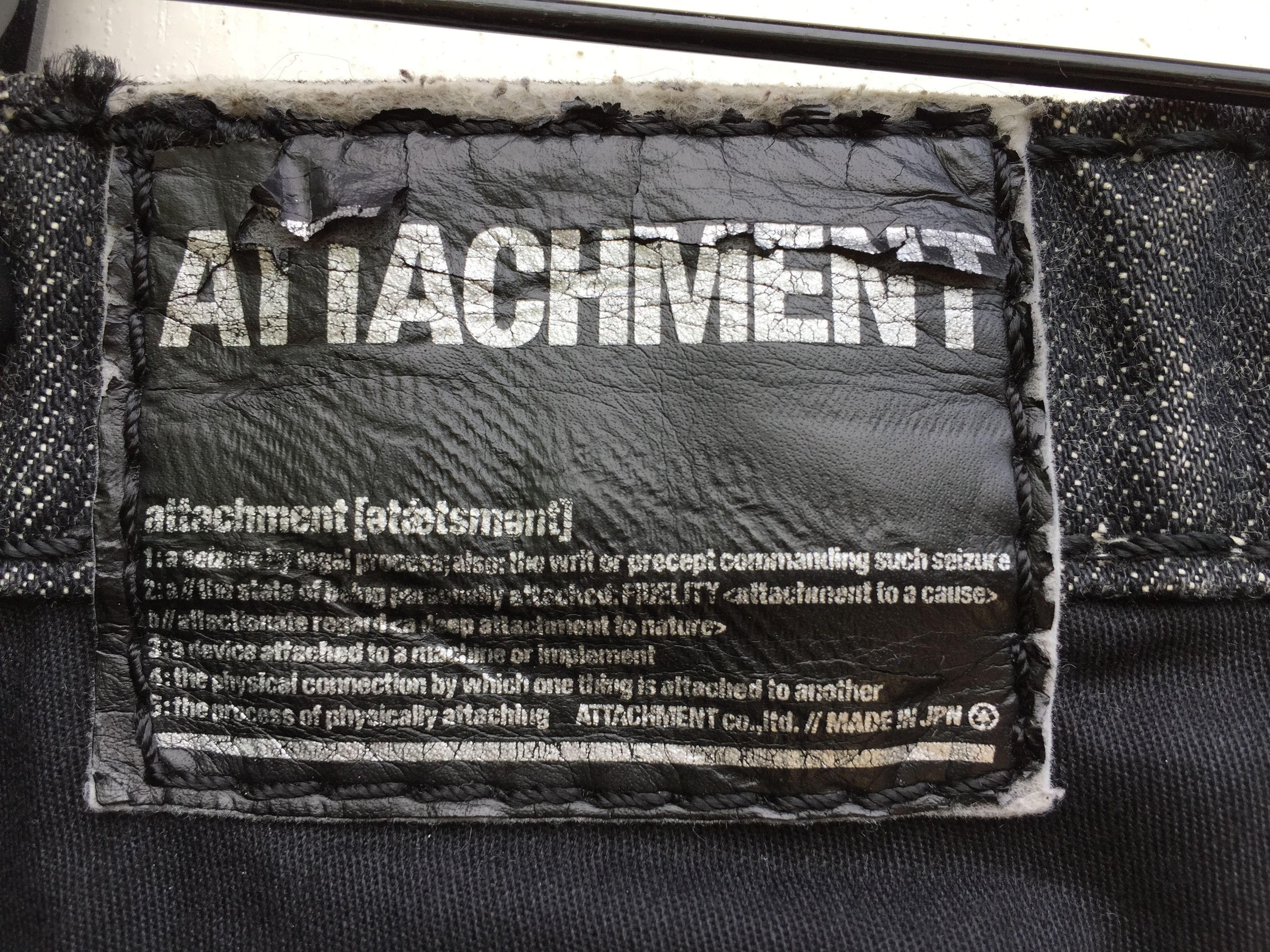 Attachment Archival ATTACHMENT Kazuyuki Kumagai Curve Denim Jeans Size US 31 - 8 Thumbnail