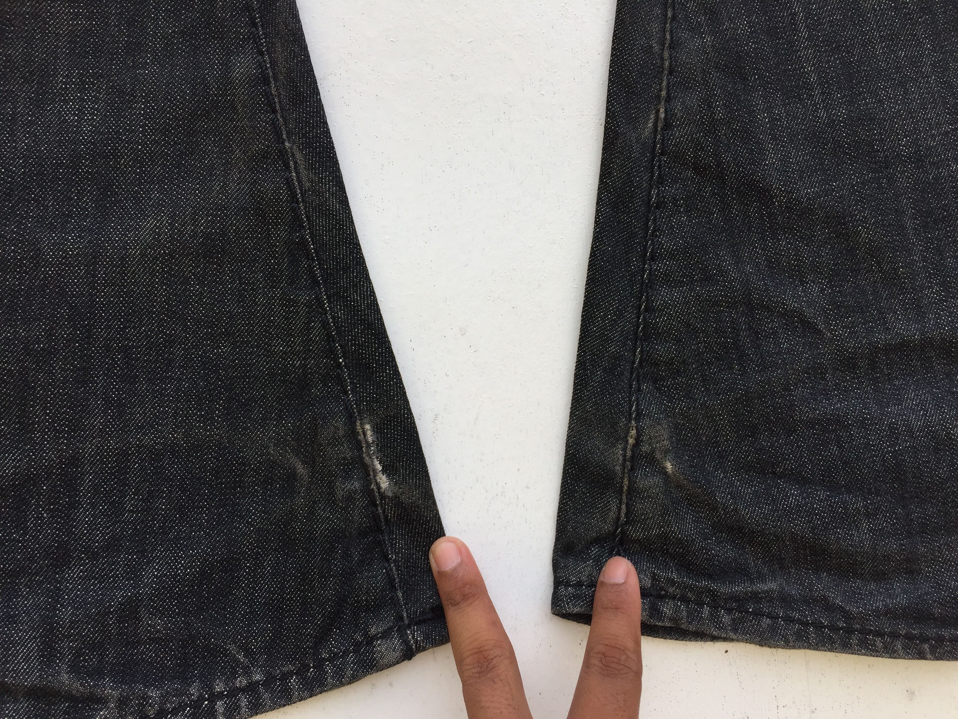 Attachment Archival ATTACHMENT Kazuyuki Kumagai Curve Denim Jeans Size US 31 - 6 Thumbnail