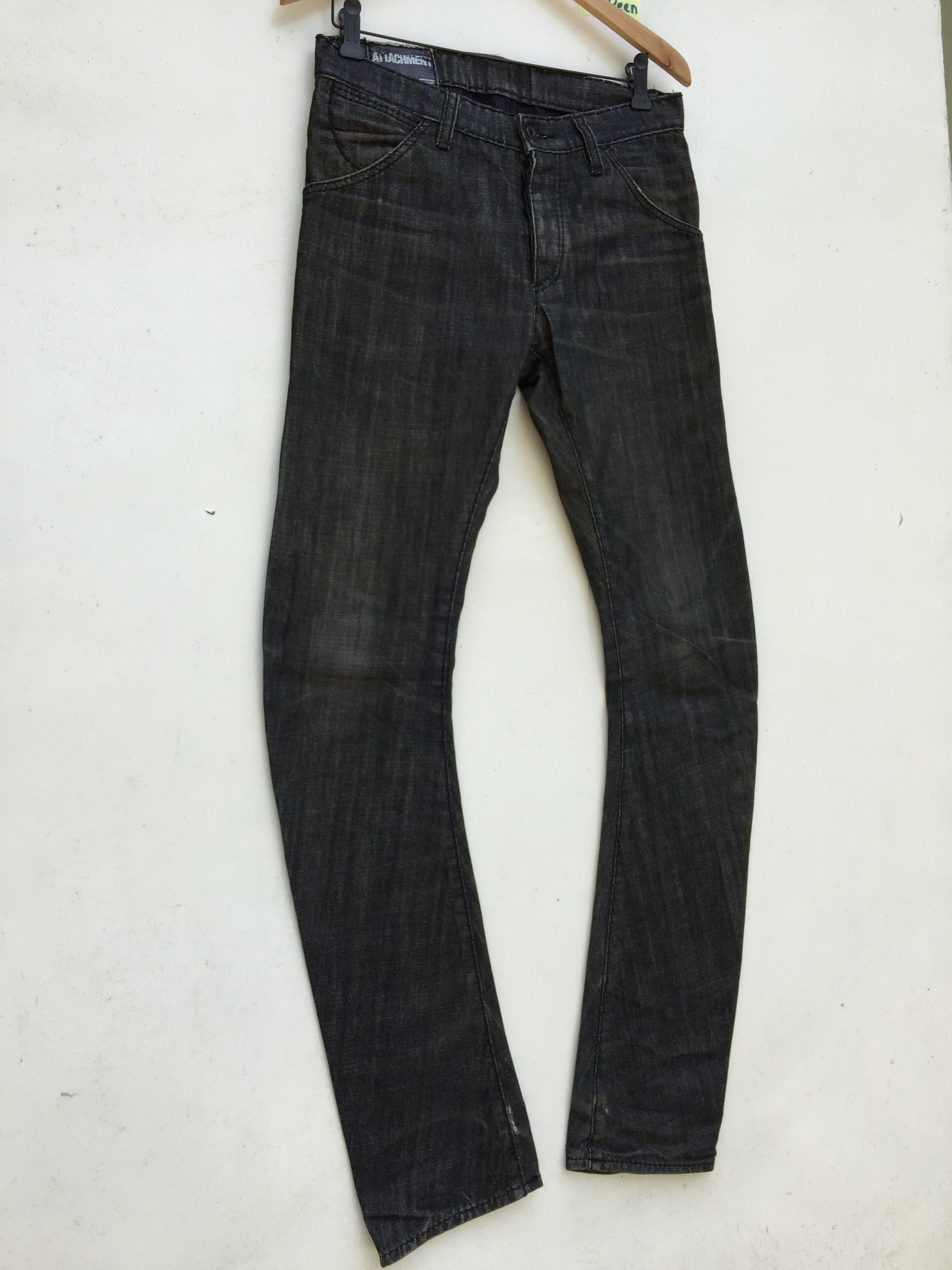 Attachment Archival ATTACHMENT Kazuyuki Kumagai Curve Denim Jeans Size US 31 - 2 Thumbnail