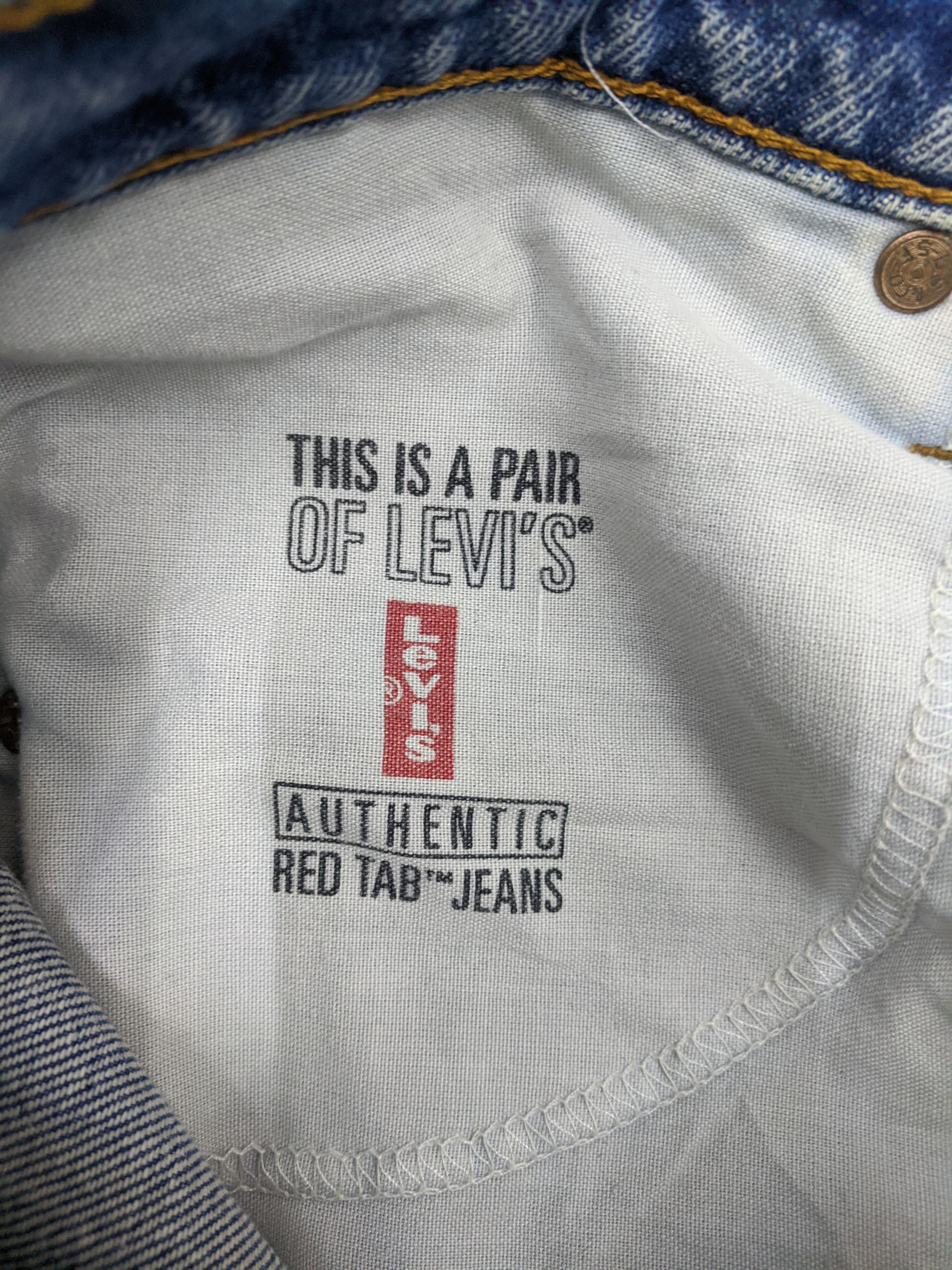 Levi's Vintage 90s Levis 505 Light Wash Jeans DP0881 Size US 31 - 13 Thumbnail