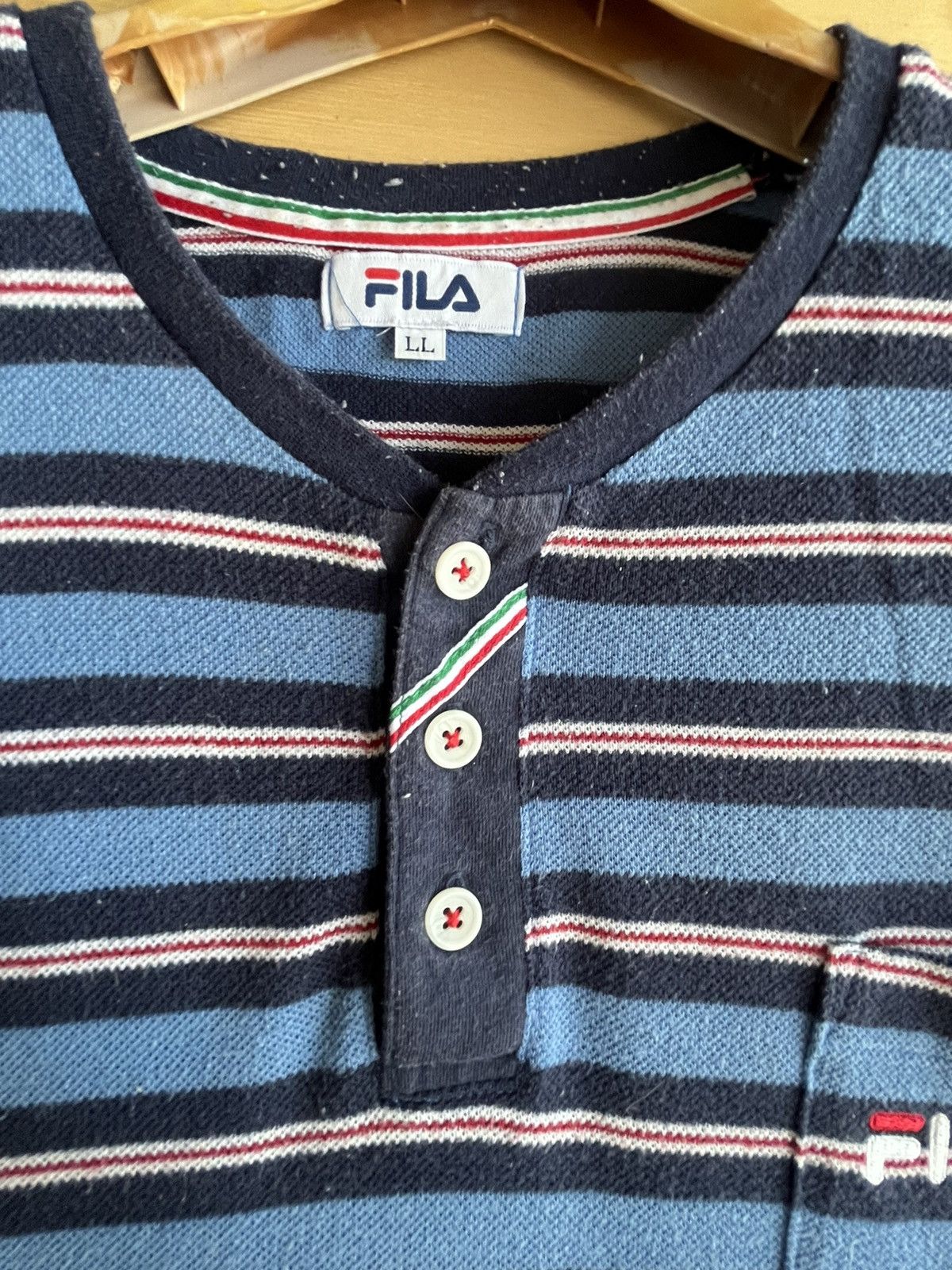 Fila × Vintage Vintage fila tee ft93 Size US XL / EU 56 / 4 - 3 Thumbnail