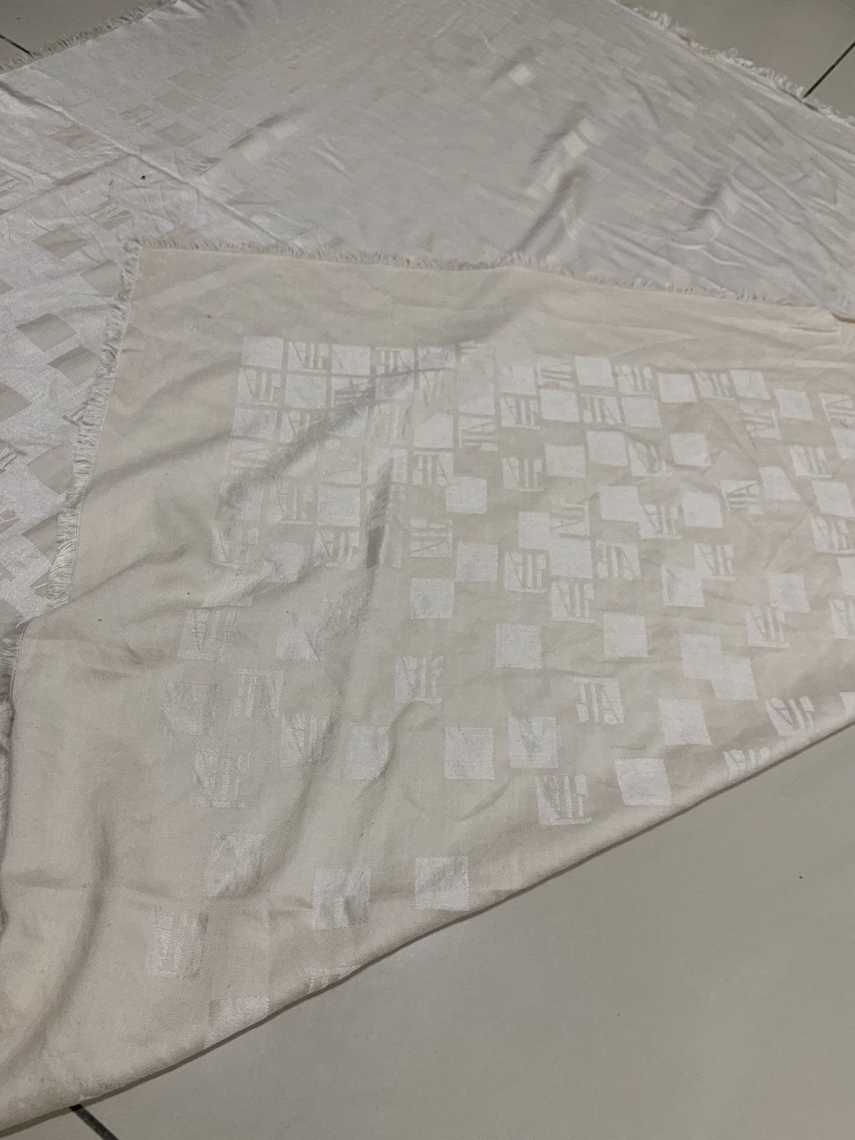 Audemars Piguet × Other FULL MONOGRAM AUDEMARS PIGUET CASHMERE SCARF Size ONE SIZE - 9 Thumbnail