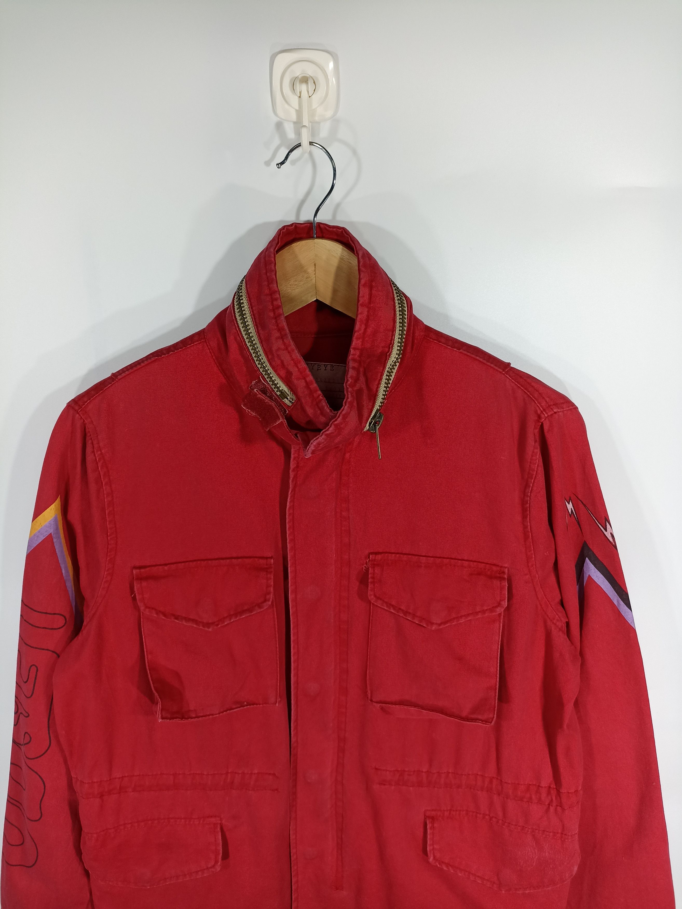 Japanese Brand × Vintage Vintage Skyeye Utility Field Cotton Light Jacket Size US S / EU 44-46 / 1 - 6 Thumbnail