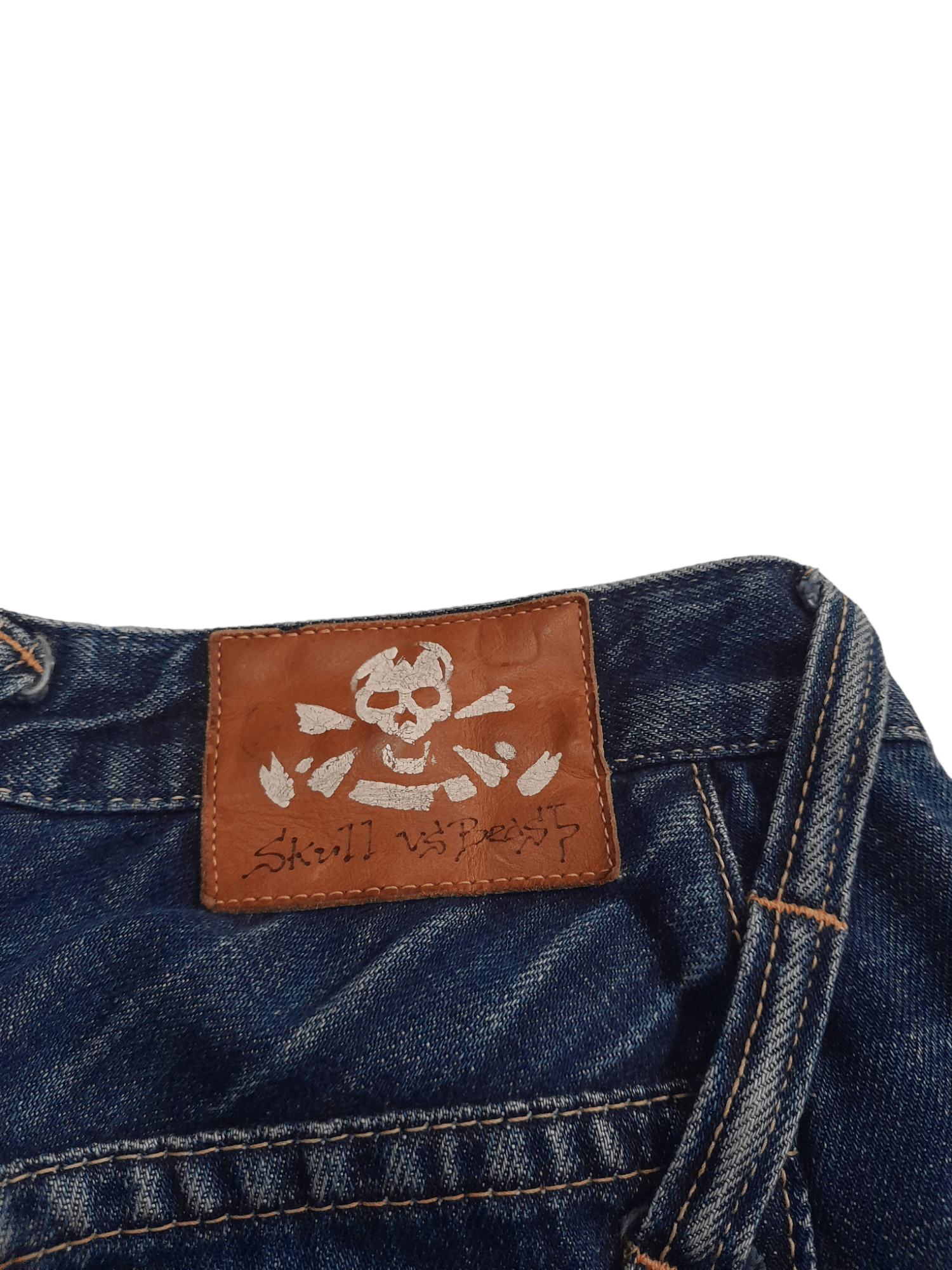 Beauty Beast Beauty Beast x Skull Jeans by Alchemist FAB Selvedge (E502) Size US 30 / EU 46 - 3 Thumbnail
