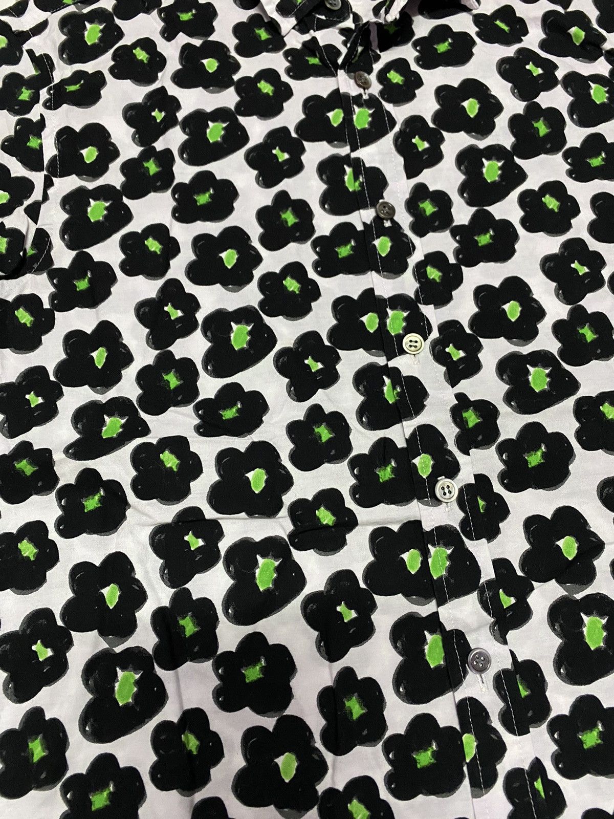 Issey Miyake × Tsumori Chisato RARE! Black flower SAMPLE shirt Size US S / EU 44-46 / 1 - 5 Thumbnail