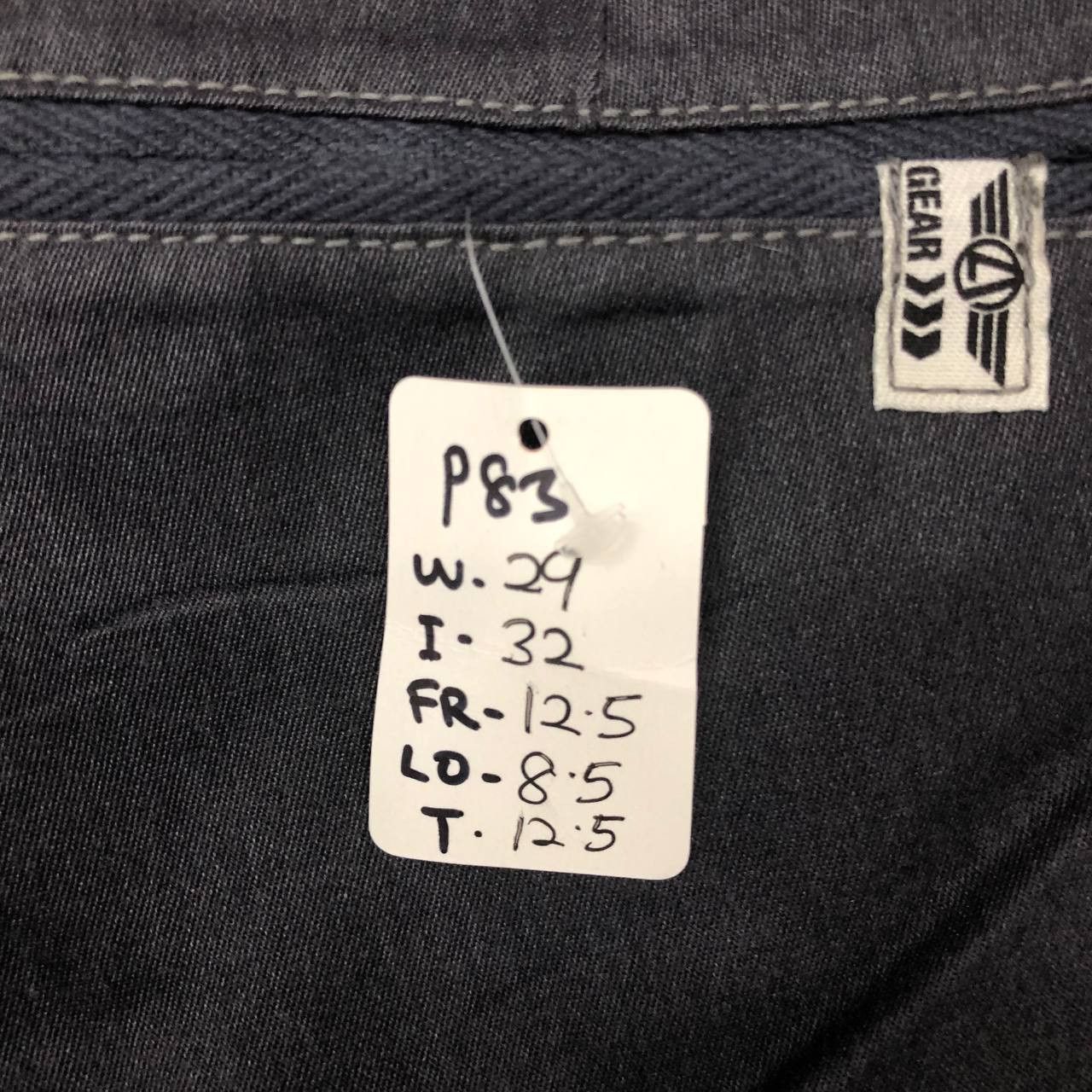 Japanese Brand P83 JAPAN WORK GEAR FLARED CARGO PANTS Size US 29 - 9 Thumbnail
