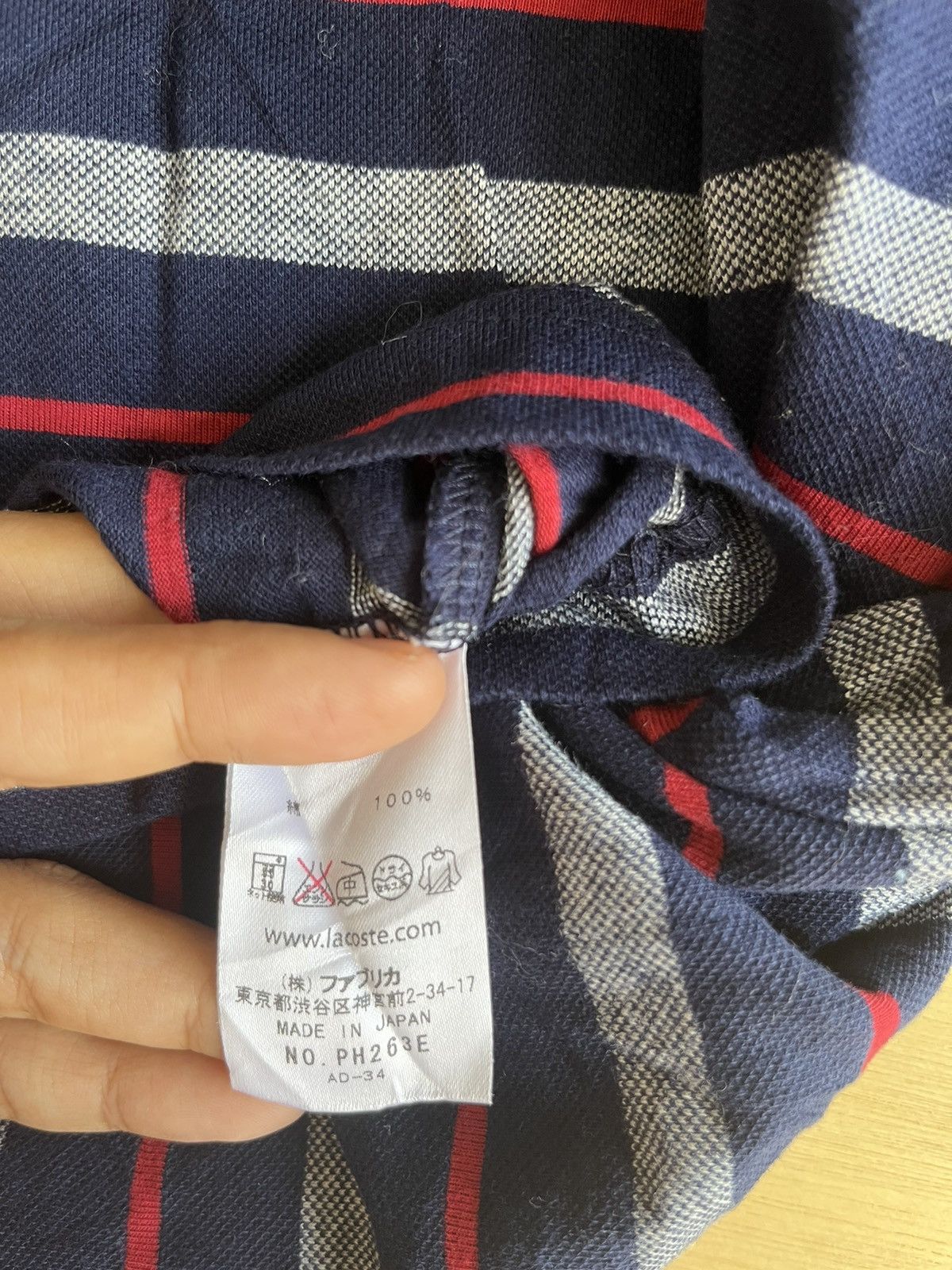 Lacoste × Vintage Vintage lacoste ft93 Size US L / EU 52-54 / 3 - 6 Thumbnail
