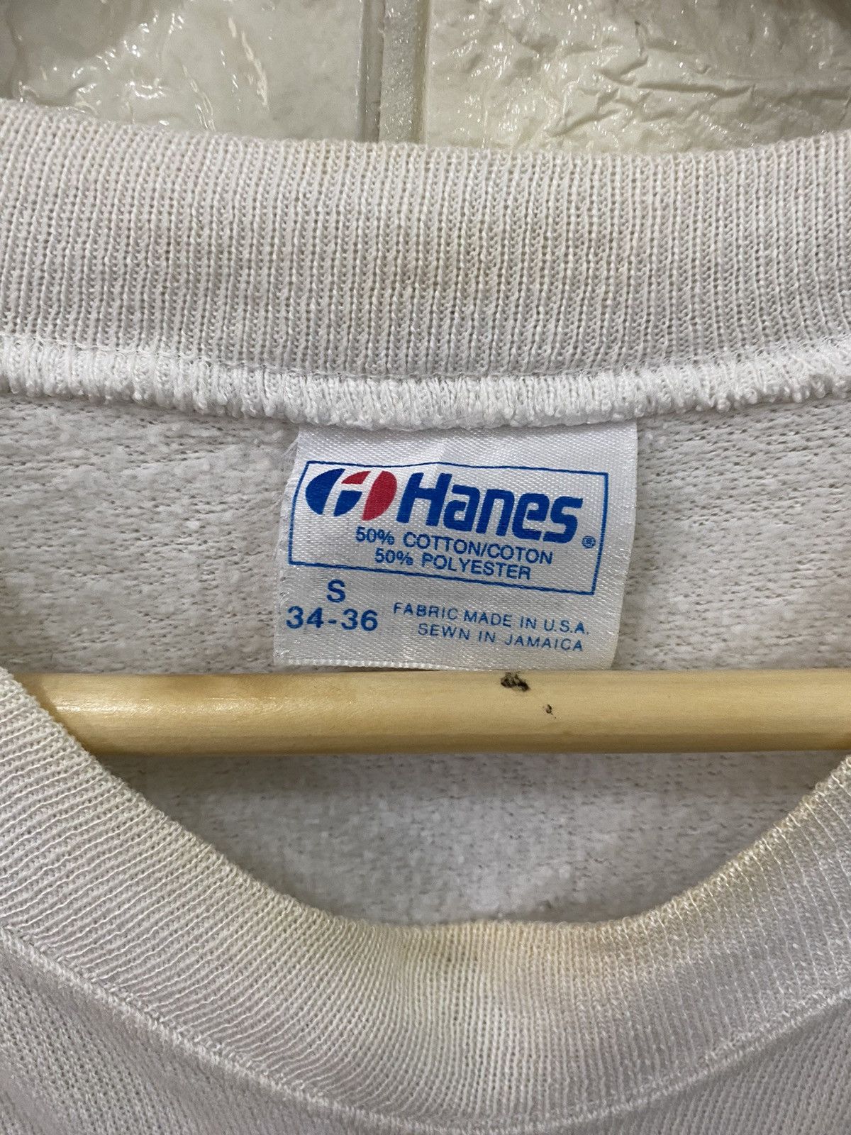Hanes × Vintage Vintage 80’s Aaron’s Dive Shop Inc. Sweater Size US S / EU 44-46 / 1 - 5 Thumbnail