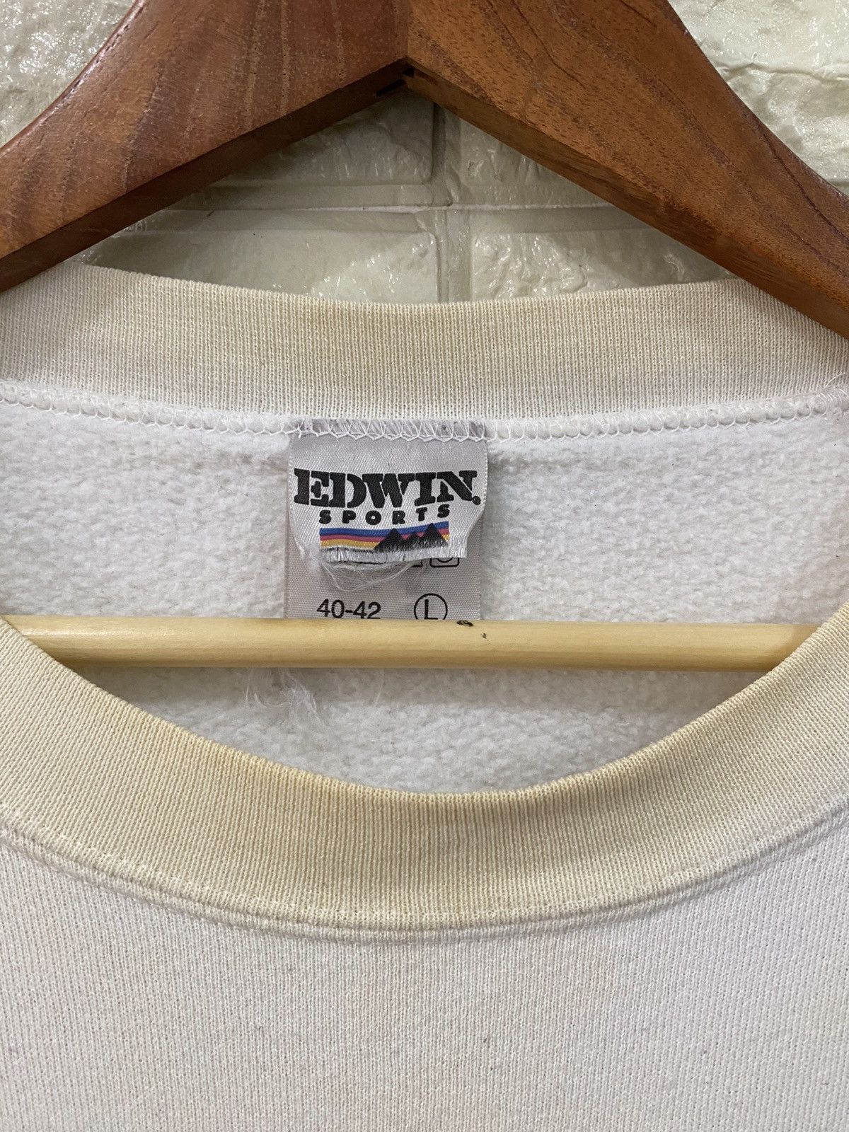 Edwin × Vintage Vintage Edwin Made USA SS SEAWIND Sweatshirt Size US L / EU 52-54 / 3 - 4 Thumbnail
