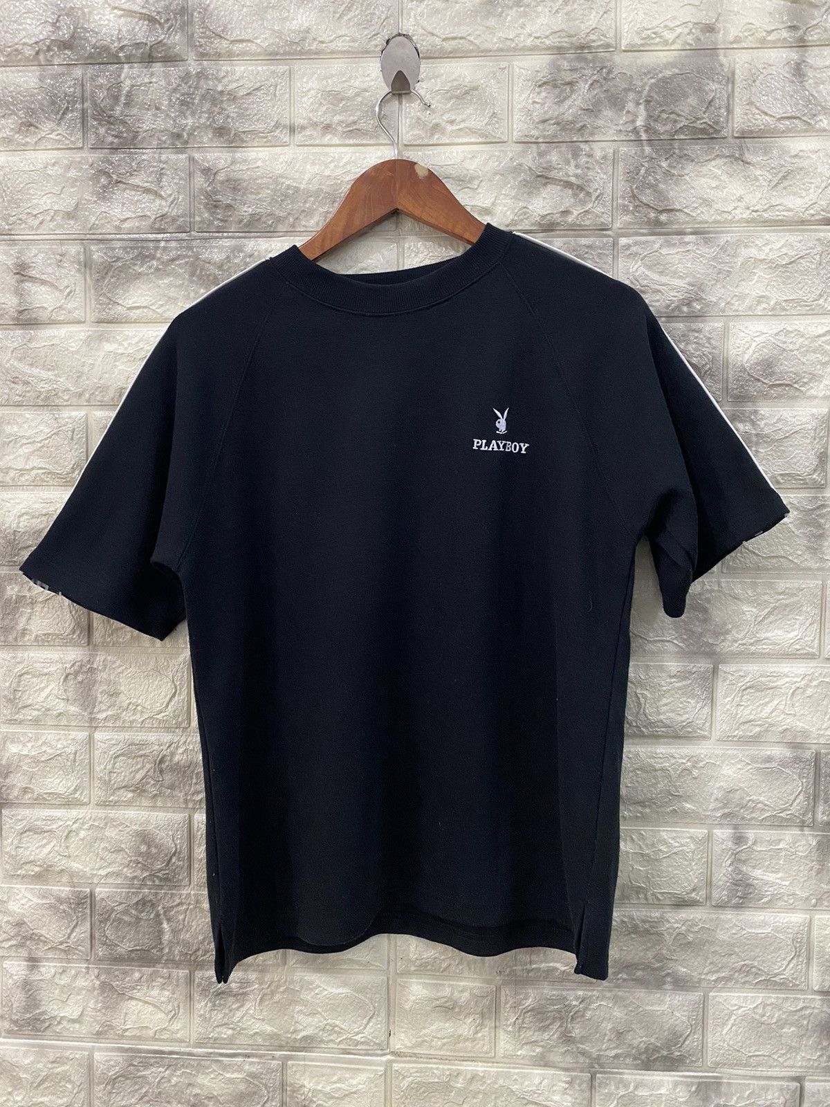 Playboy Playboy Big Logo Black T-shirt Size US M / EU 48-50 / 2 - 2 Thumbnail