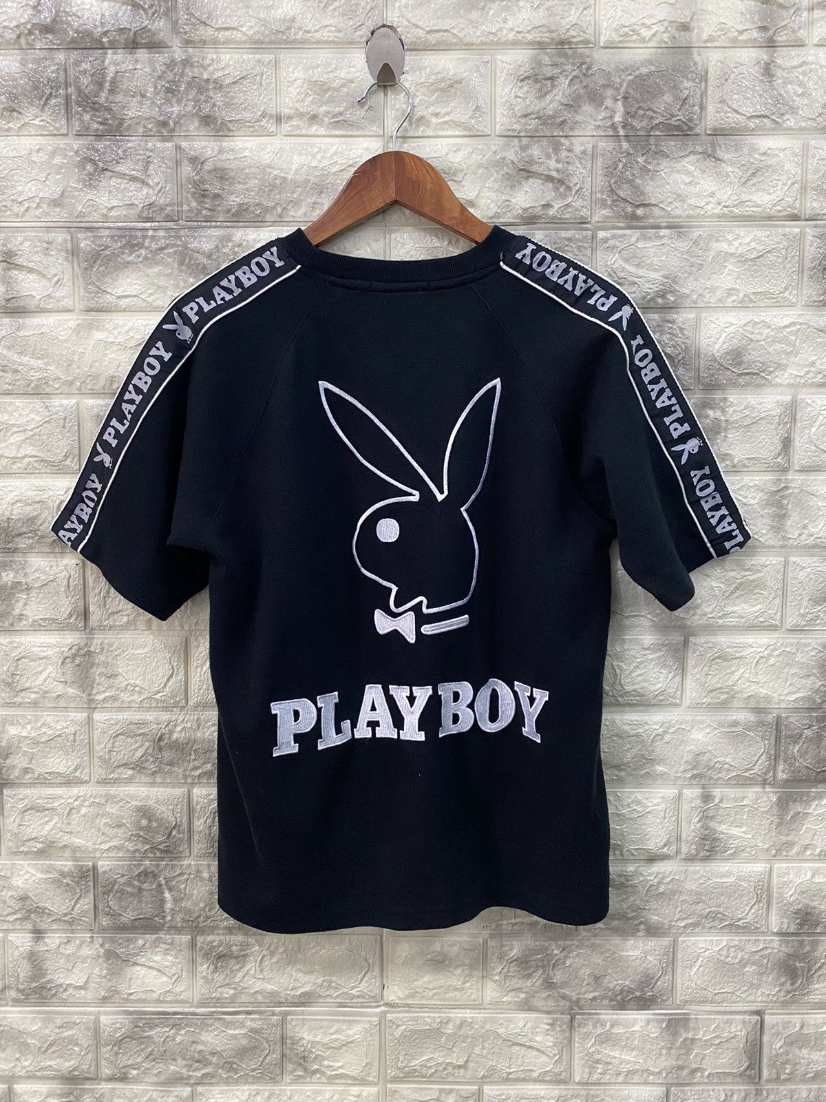 Playboy Playboy Big Logo Black T-shirt Size US M / EU 48-50 / 2 - 1 Thumbnail