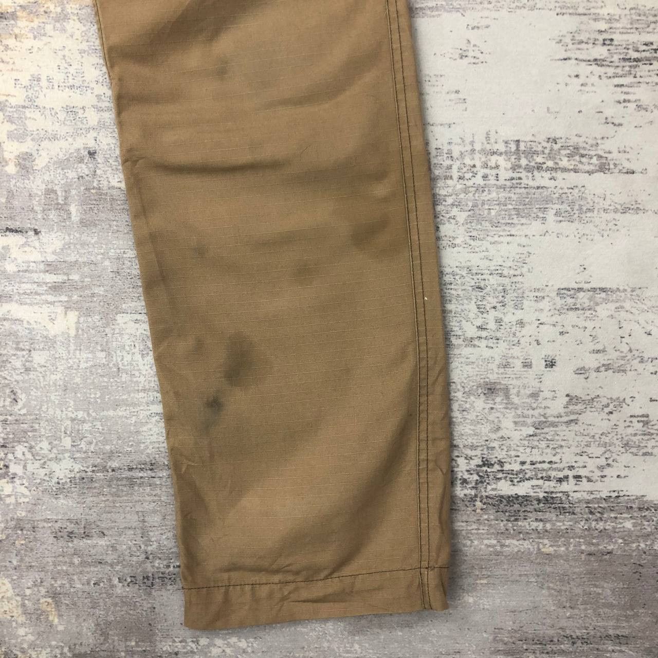 Japanese Brand P84 BURTLE WORKWEAR DISTRESSED CARGO PANTS Size US 30 / EU 46 - 9 Thumbnail