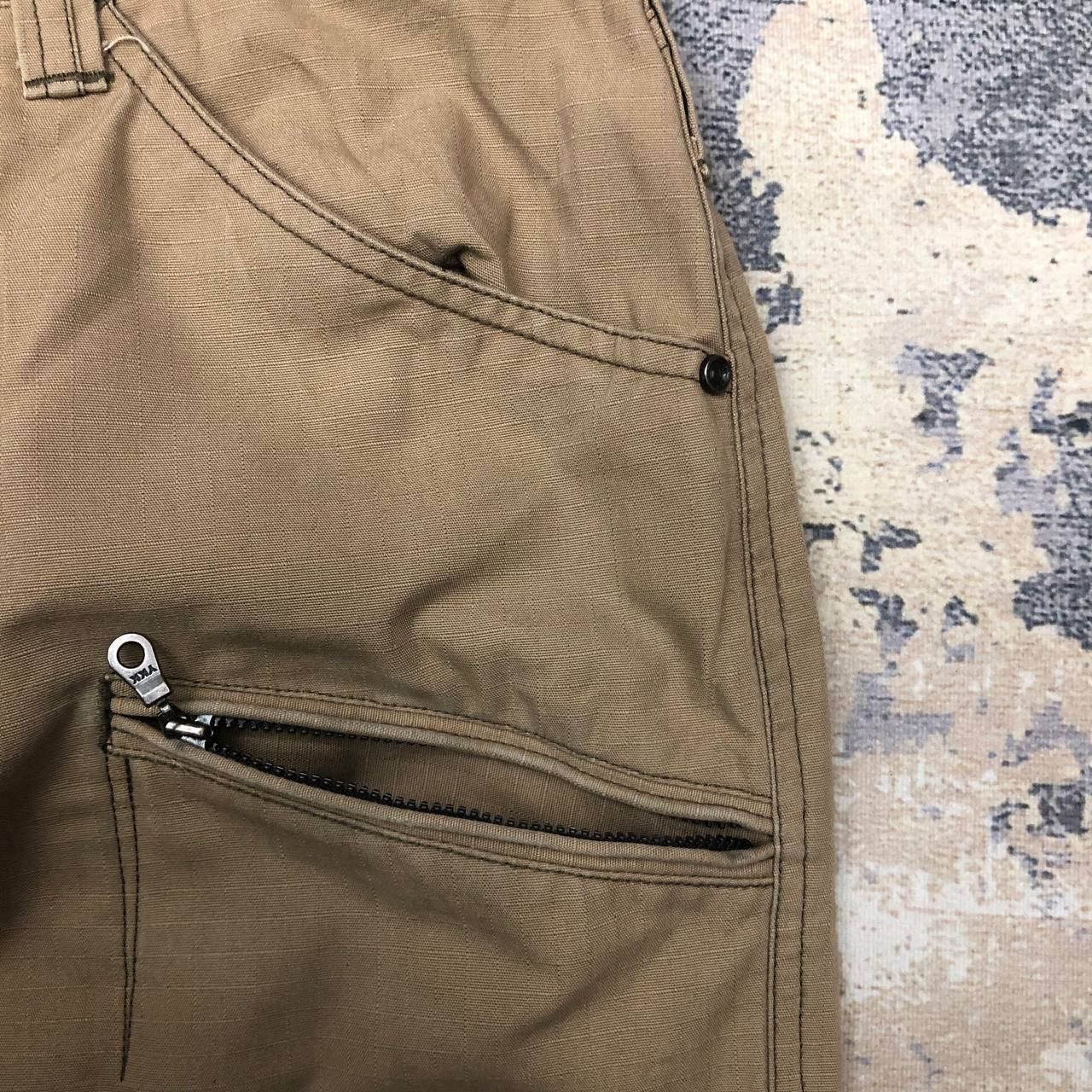 Japanese Brand P84 BURTLE WORKWEAR DISTRESSED CARGO PANTS Size US 30 / EU 46 - 11 Thumbnail