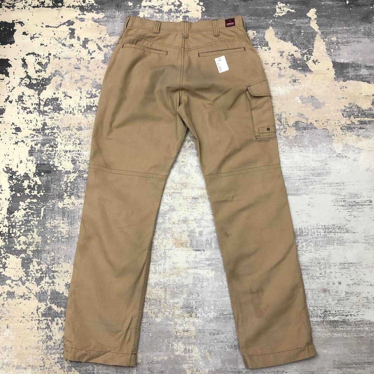 Japanese Brand P84 BURTLE WORKWEAR DISTRESSED CARGO PANTS Size US 30 / EU 46 - 2 Thumbnail