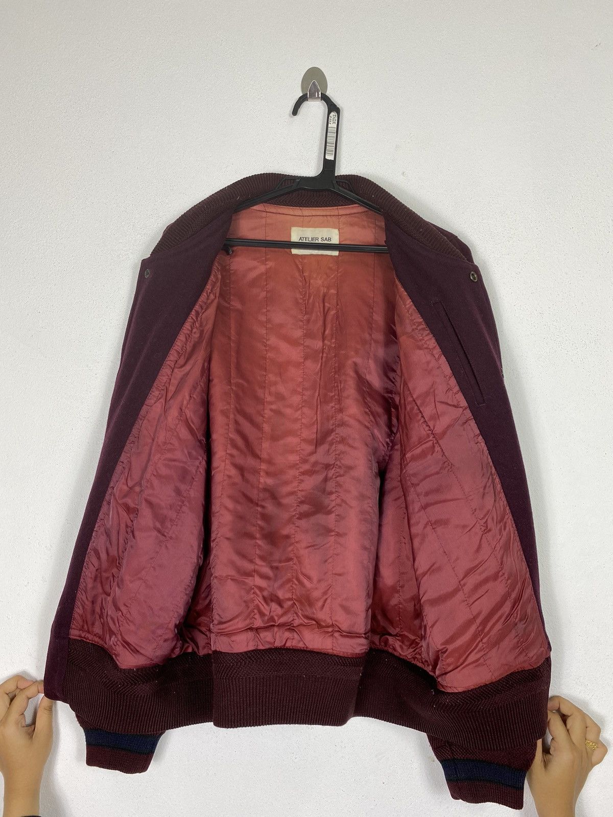 Other ATELIER SAB FOR MEN VARSITY LEATHER JACKET Size US L / EU 52-54 / 3 - 11 Thumbnail