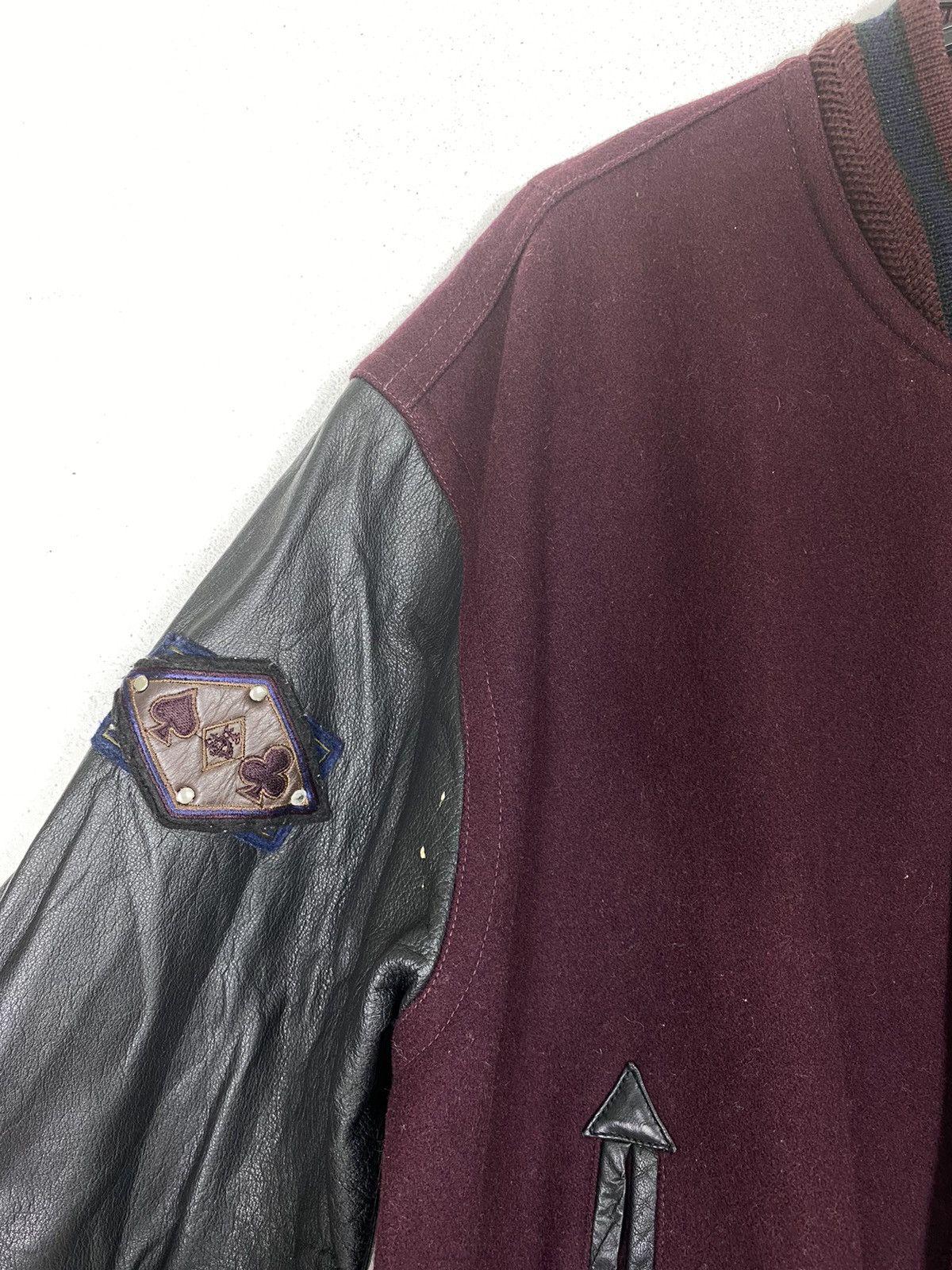 Other ATELIER SAB FOR MEN VARSITY LEATHER JACKET Size US L / EU 52-54 / 3 - 6 Thumbnail