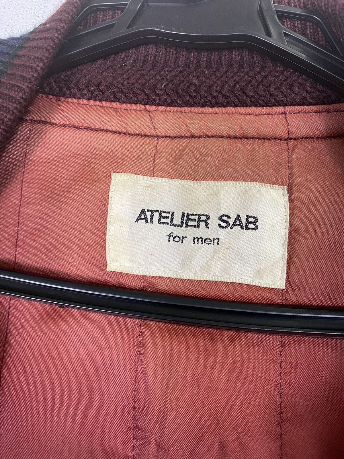 Other ATELIER SAB FOR MEN VARSITY LEATHER JACKET Size US L / EU 52-54 / 3 - 13 Thumbnail