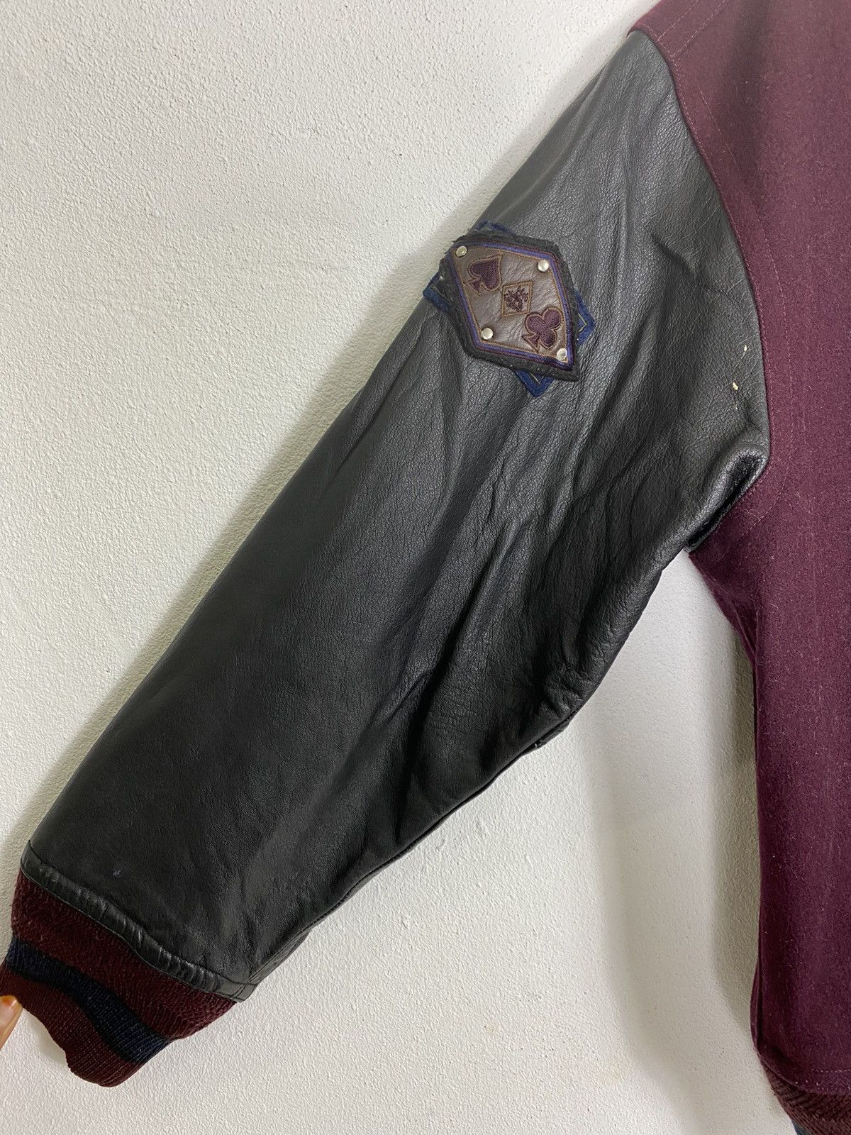 Other ATELIER SAB FOR MEN VARSITY LEATHER JACKET Size US L / EU 52-54 / 3 - 10 Thumbnail