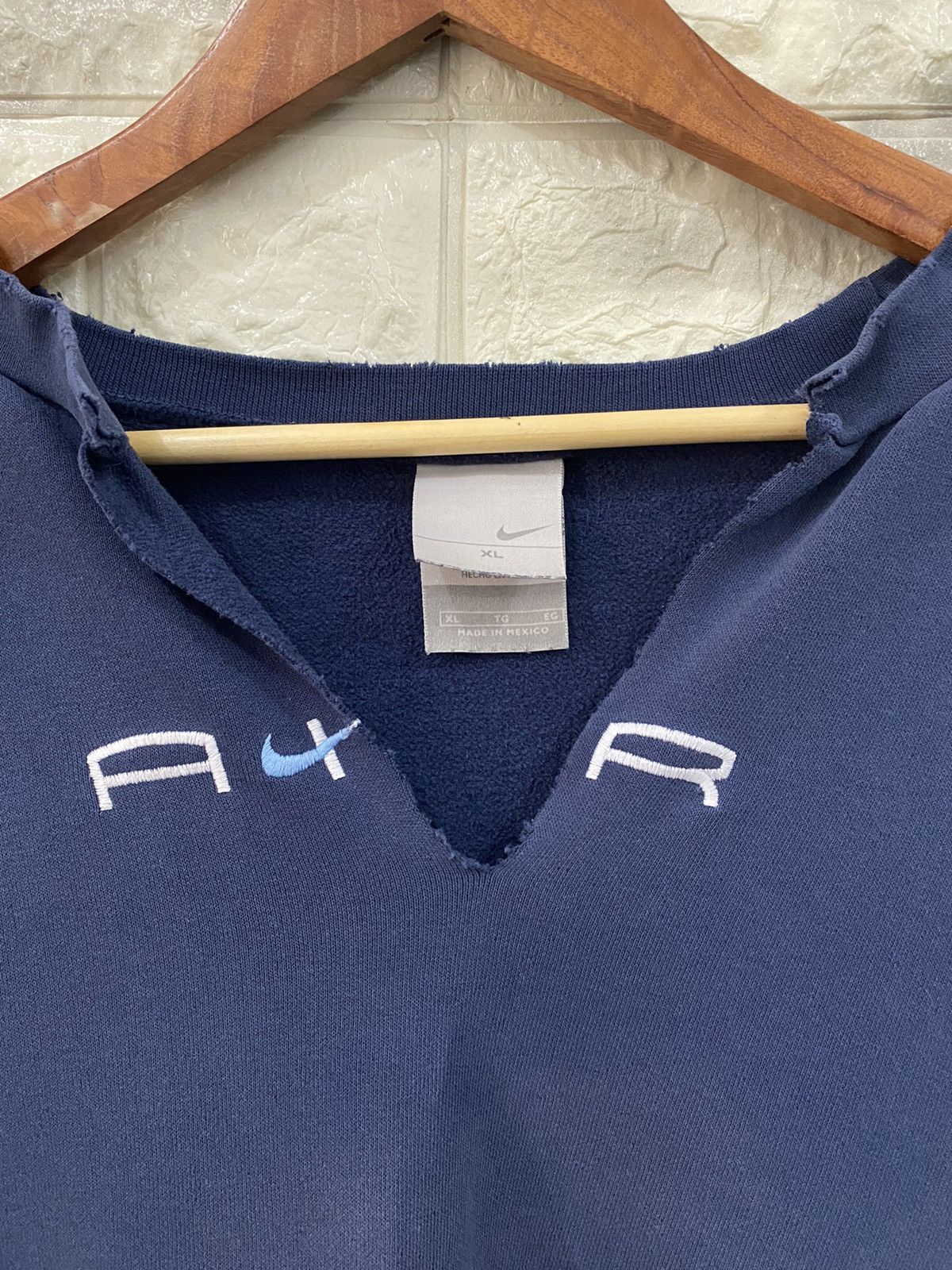 Nike × Vintage Vintage Nike Air Sweatshirt Size US XL / EU 56 / 4 - 2 Thumbnail