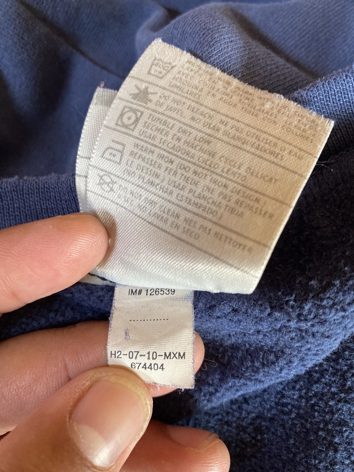 Nike × Vintage Vintage Nike Air Sweatshirt Size US XL / EU 56 / 4 - 11 Thumbnail