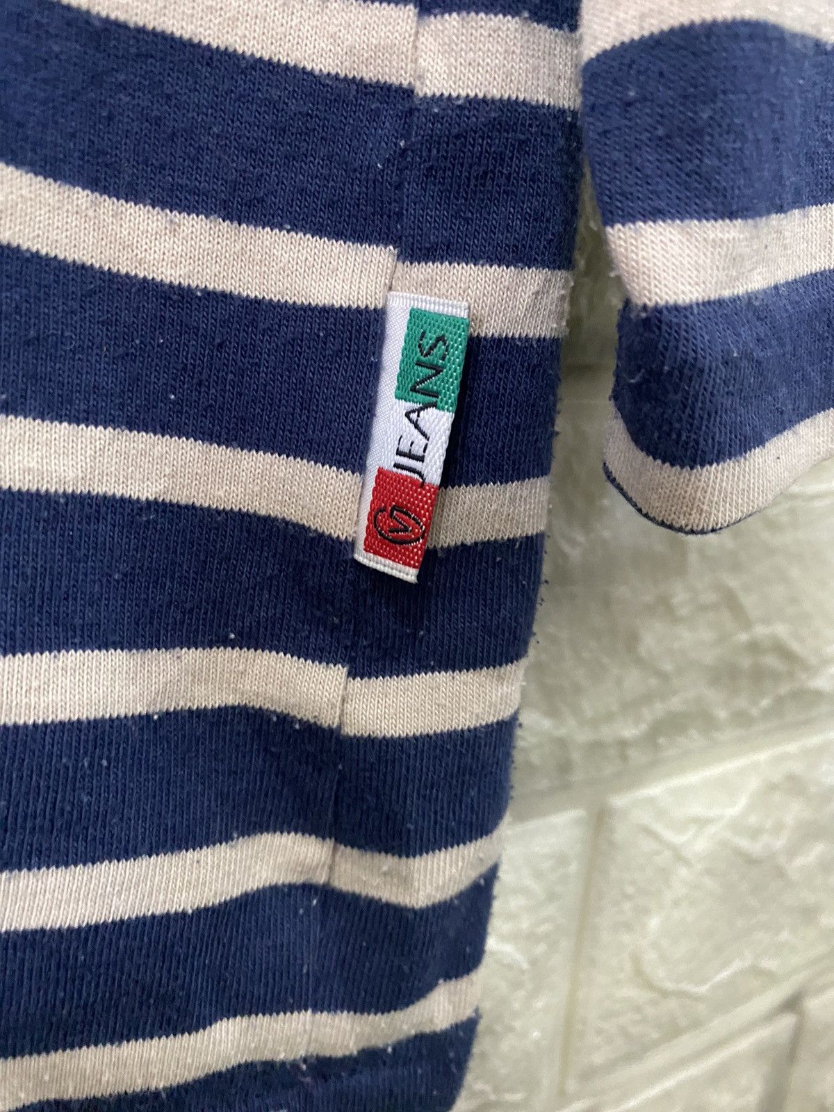 Japanese Brand × Vintage Vintage Gianni Valentino Jeans Stripe Shirt Size US L / EU 52-54 / 3 - 5 Thumbnail