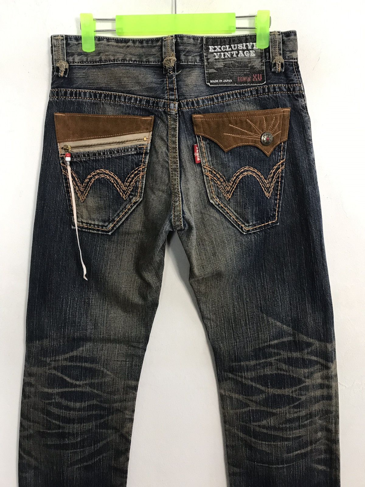 Edwin × Vintage Vintage Exclusive Edwin Rusty Jeans Style Size US 31 - 9 Thumbnail