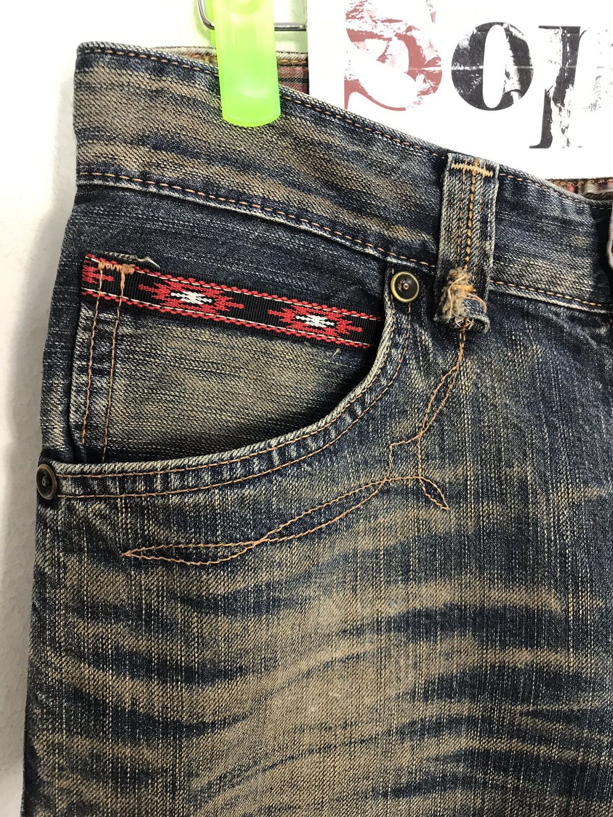 Edwin × Vintage Vintage Exclusive Edwin Rusty Jeans Style Size US 31 - 7 Thumbnail