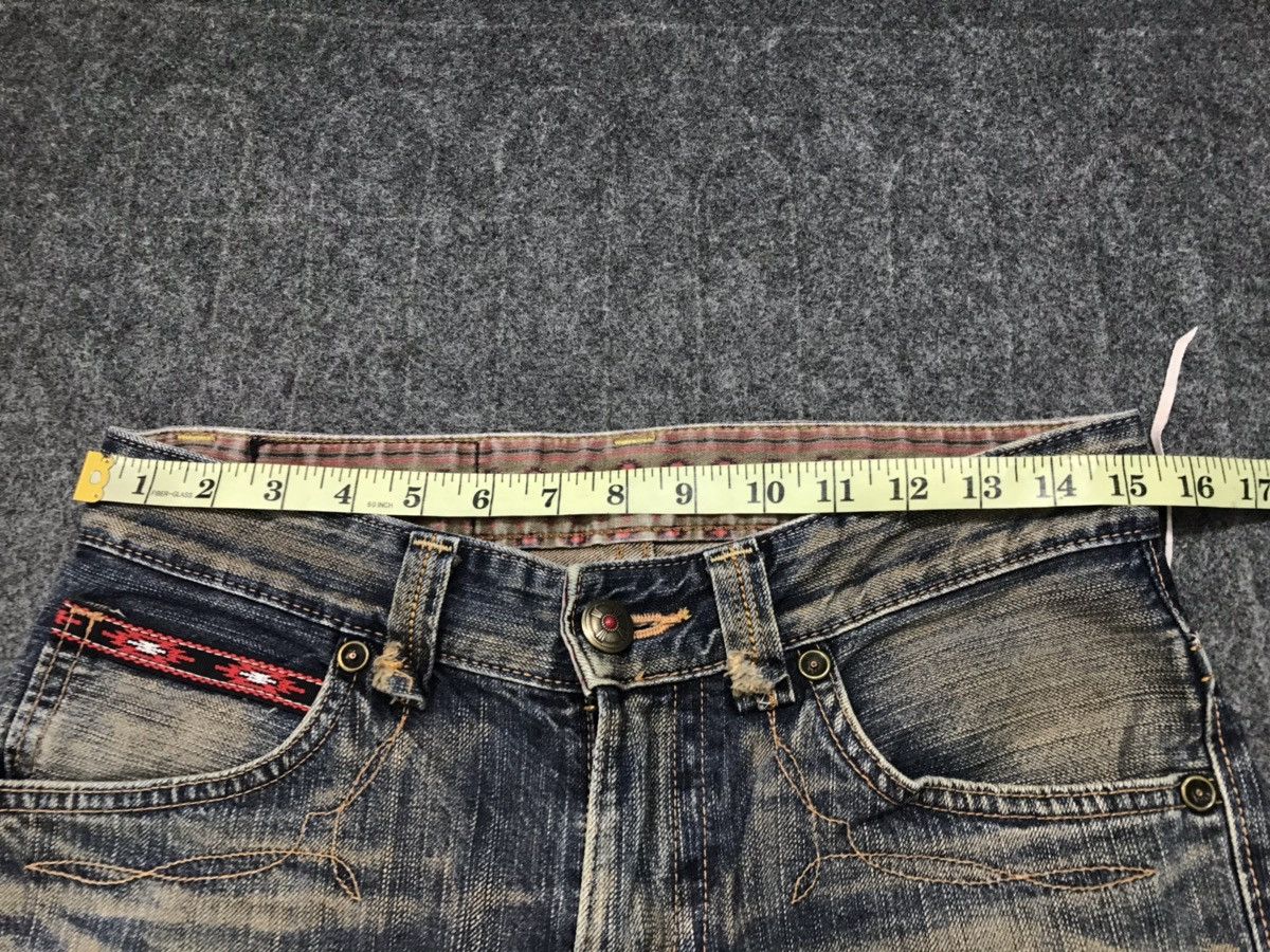 Edwin × Vintage Vintage Exclusive Edwin Rusty Jeans Style Size US 31 - 16 Thumbnail