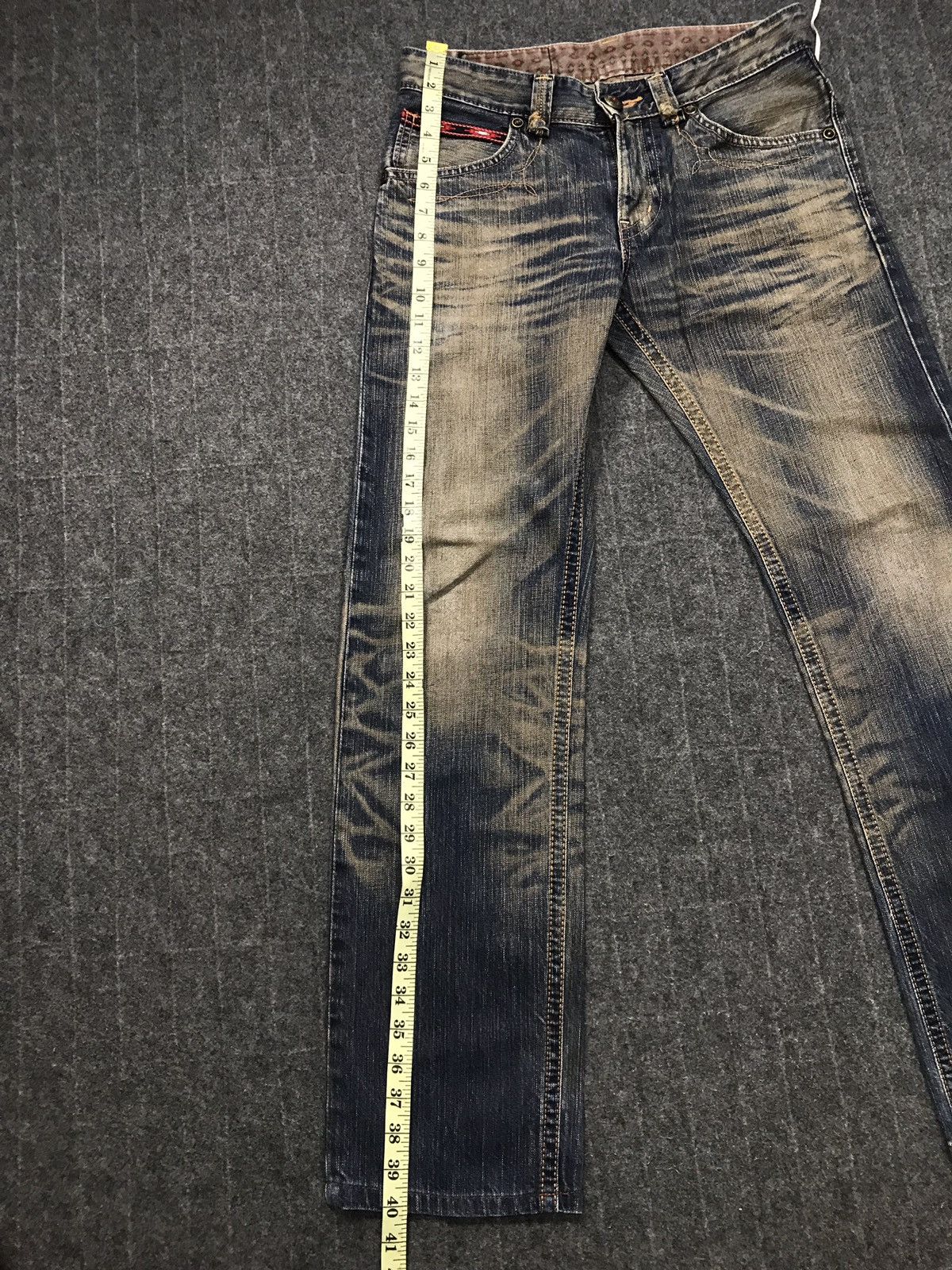 Edwin × Vintage Vintage Exclusive Edwin Rusty Jeans Style Size US 31 - 20 Thumbnail