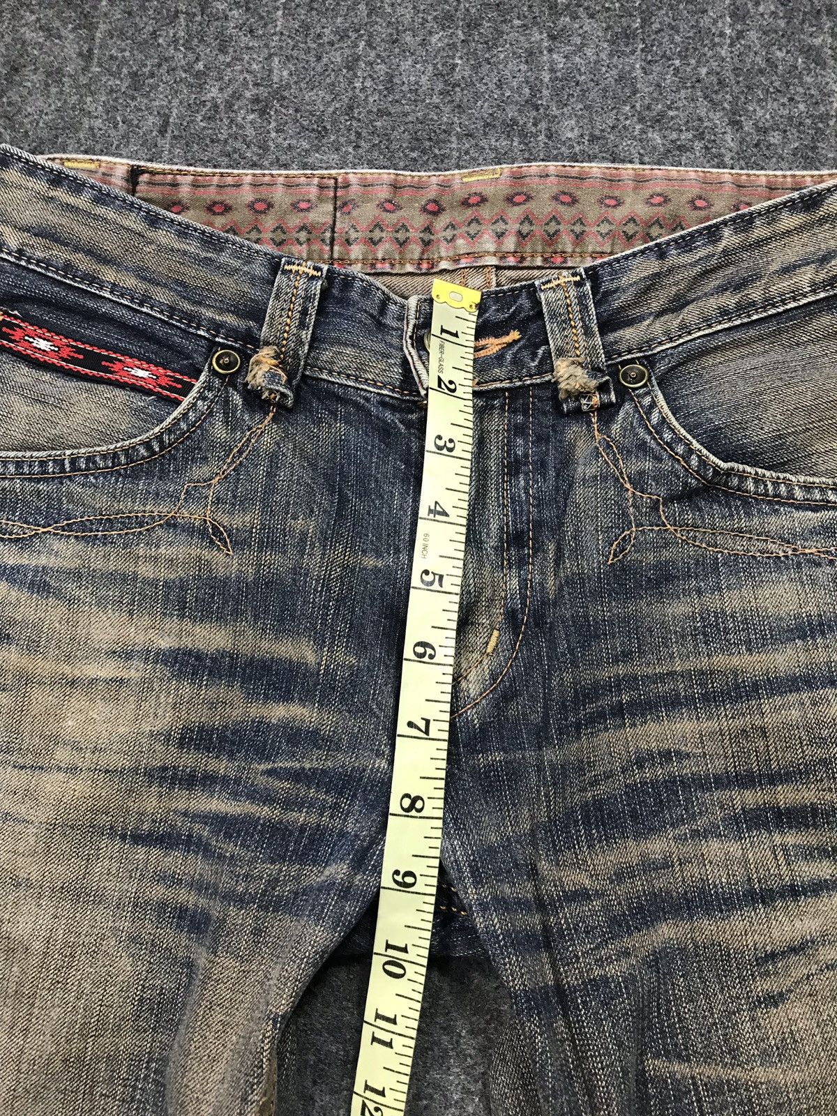 Edwin × Vintage Vintage Exclusive Edwin Rusty Jeans Style Size US 31 - 17 Thumbnail
