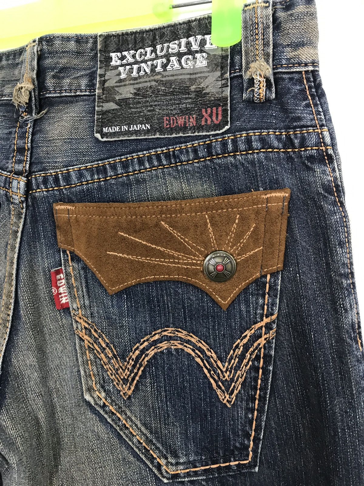Edwin × Vintage Vintage Exclusive Edwin Rusty Jeans Style Size US 31 - 10 Thumbnail