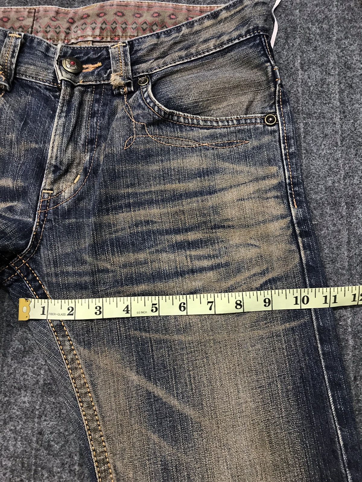 Edwin × Vintage Vintage Exclusive Edwin Rusty Jeans Style Size US 31 - 18 Thumbnail