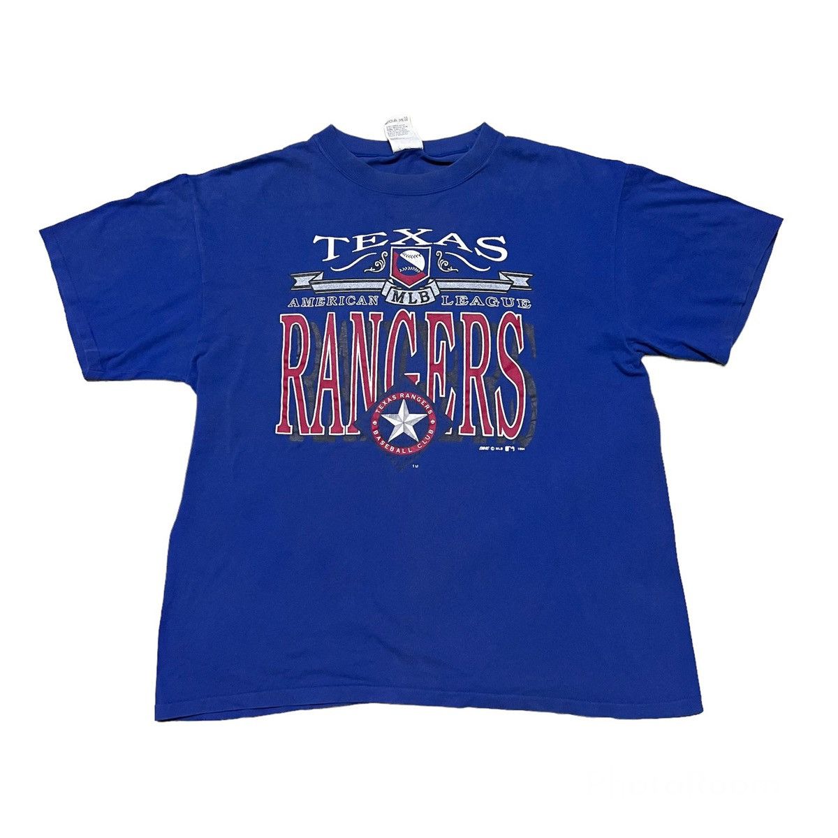 MLB Vintage MLB Rangers 1994 Size US XL / EU 56 / 4 - 1 Thumbnail