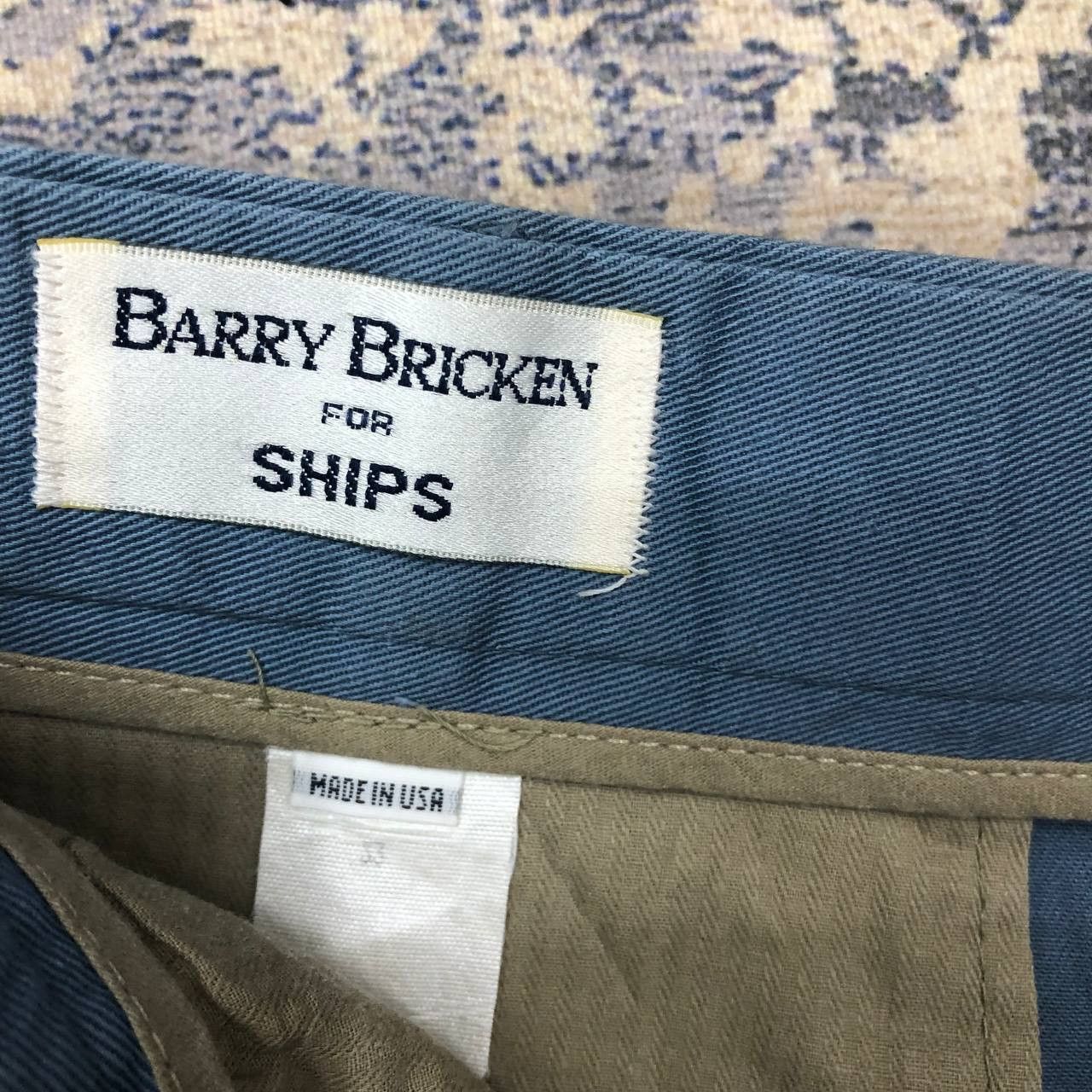 Barry Bricken × SHIPS P85 VTG USA BARRY BRICKEN X SHIPS PANTS Size US 32 / EU 48 - 5 Thumbnail
